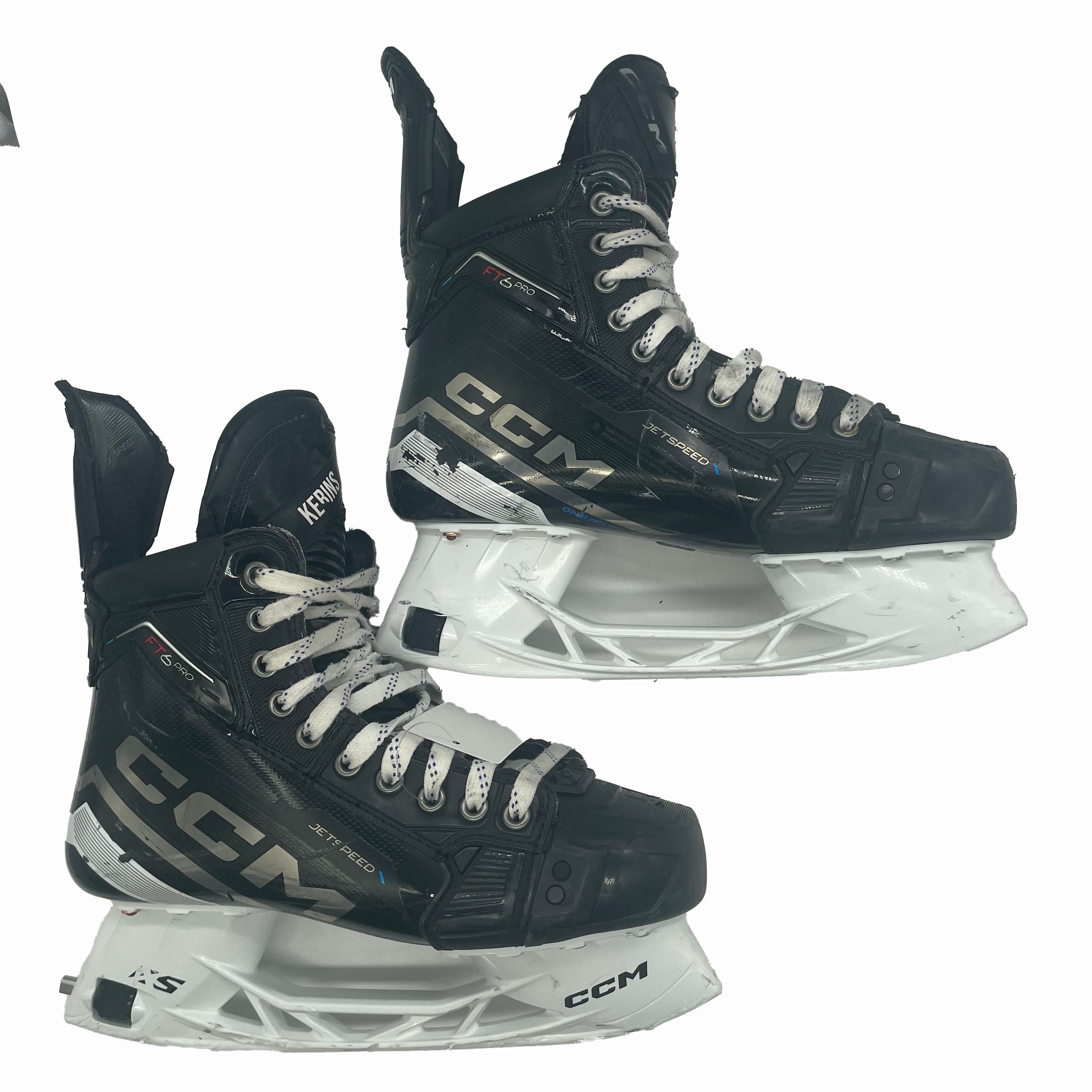 CCM Jetspeed FT6 Pro – Patins de hockey d'occasion Pro Stock – Taille 8E