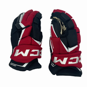 Gants de hockey CCM Jetspeed FT6 Pro (noir/rouge/blanc)