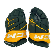 CCM HGJS - NCAA Pro Stock Glove (Green/Yellow)