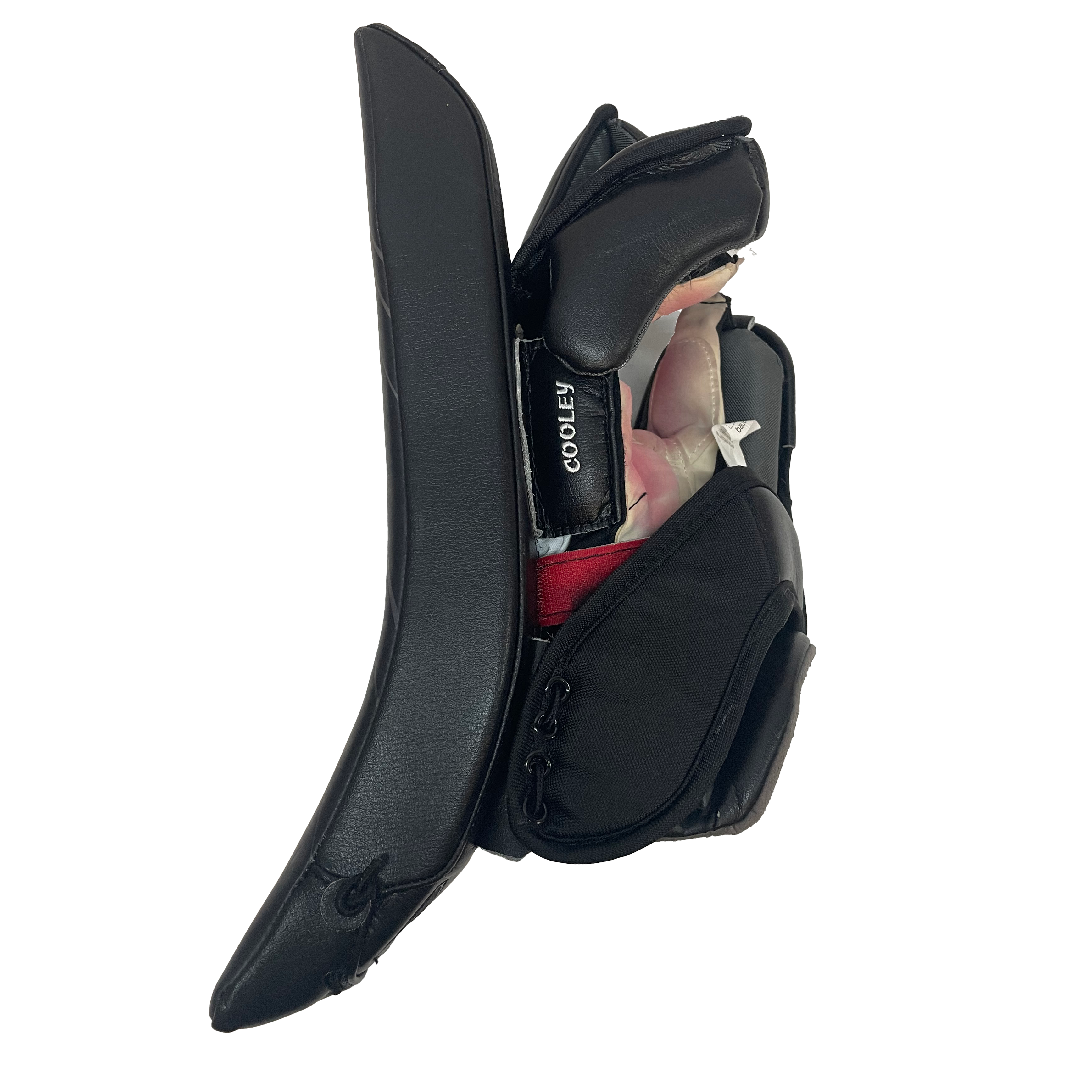 Bauer Vapor Hyperlite 2 - Used Pro Stock Goalie Full Set (Black/Yellow/Red)