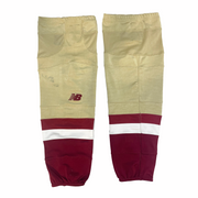 New Balance - Used NCAA Game Socks (Gold/Maroon/White)