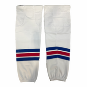 NCAA - Used JOG Hockey Socks (White/Blue/Red)