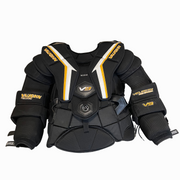 Vaughn Velocity V9 Pro Carbon - Used Pro Stock Goalie Chest Protector (Black/Yellow)