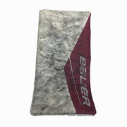 Bauer Supreme Ultrasonic - Used Pro Stock Goalie Blocker (White/Maroon)