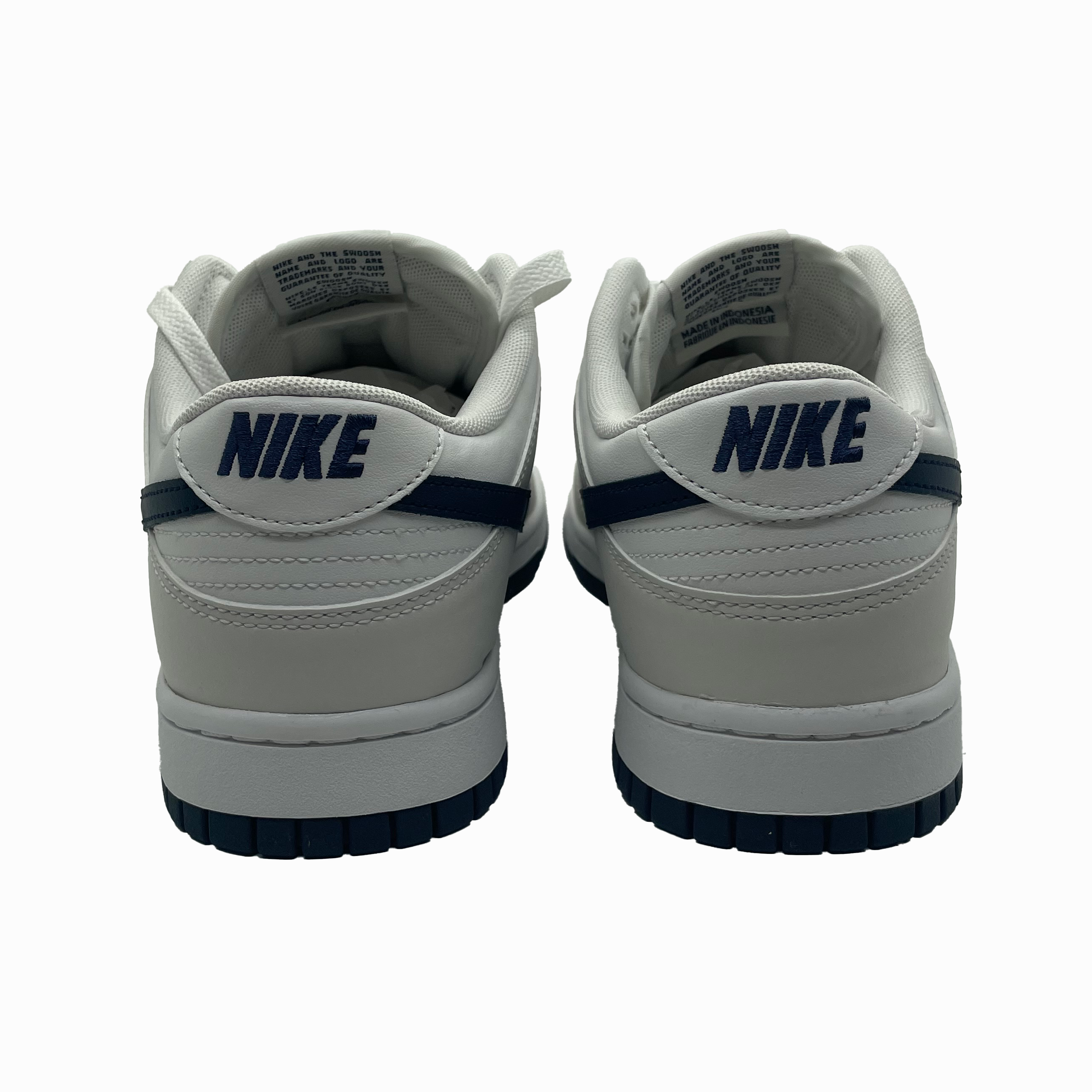 Nike - Dunk Low Retro Shoes (Summit White/Midnight Navy)
