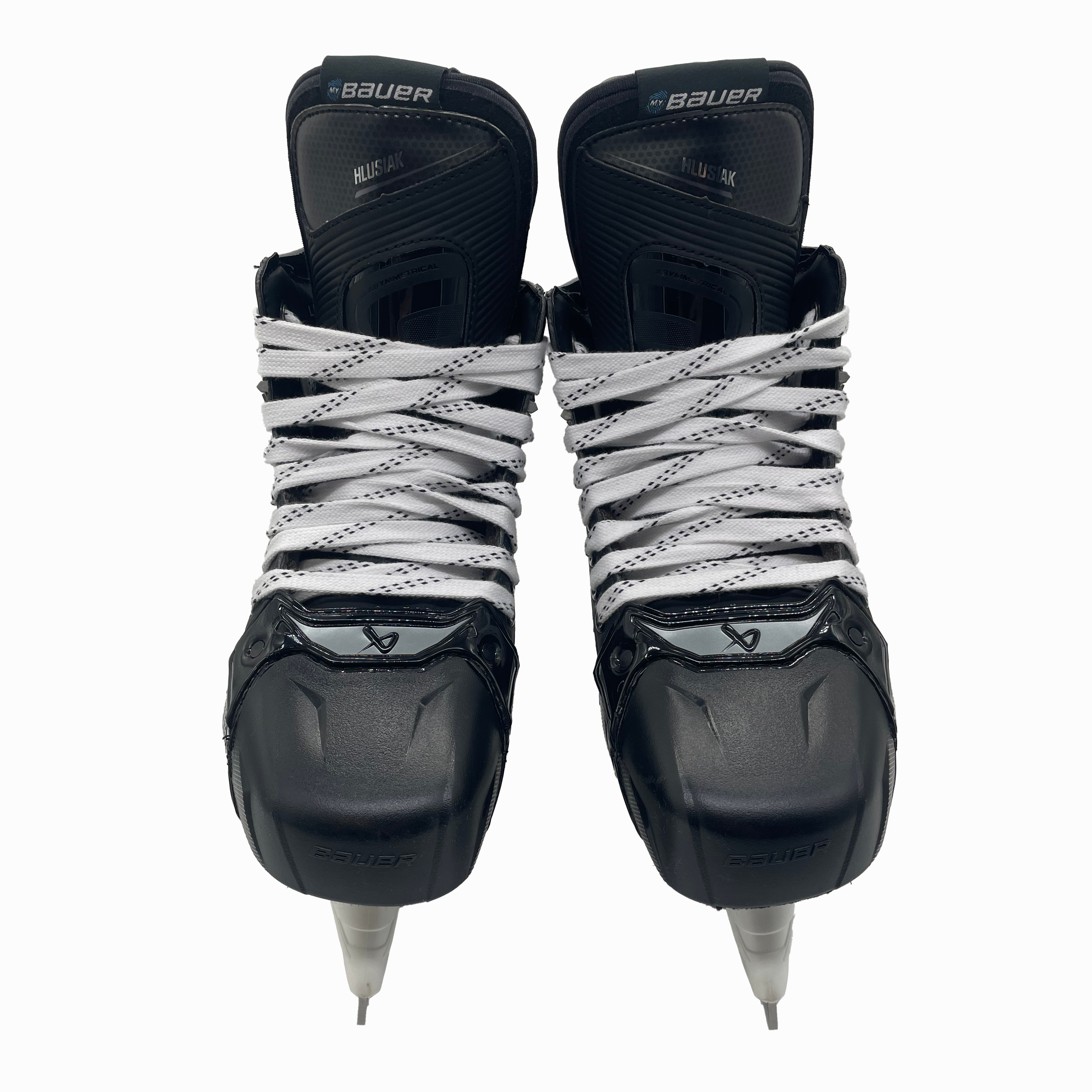 Bauer Supreme Shadow - Pro Stock Hockey Skates - Size L7.25 R7 (Red)