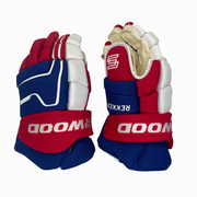 Sherwood Rekker Morph Pro - NHL Pro Stock Hockey Gloves - Juraj Slafkovsky (Montreal Canadiens)