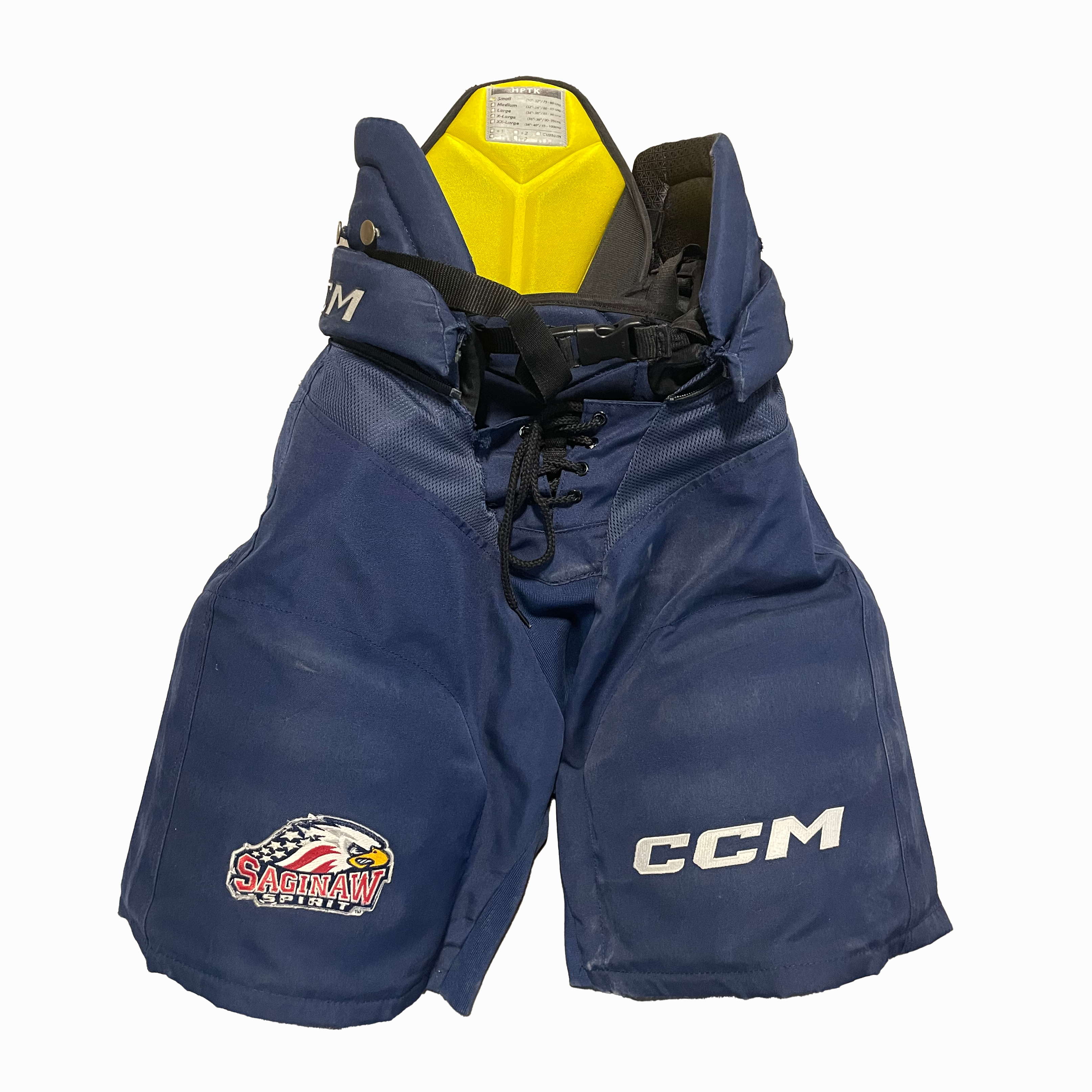 CCM HPTK - Used OHL Pro Stock Hockey Pants (Navy)