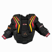 Vaughn Ventus SLR2 Pro Carbon - New Pro Stock Goalie Chest Protector (Black/Red/Yellow))