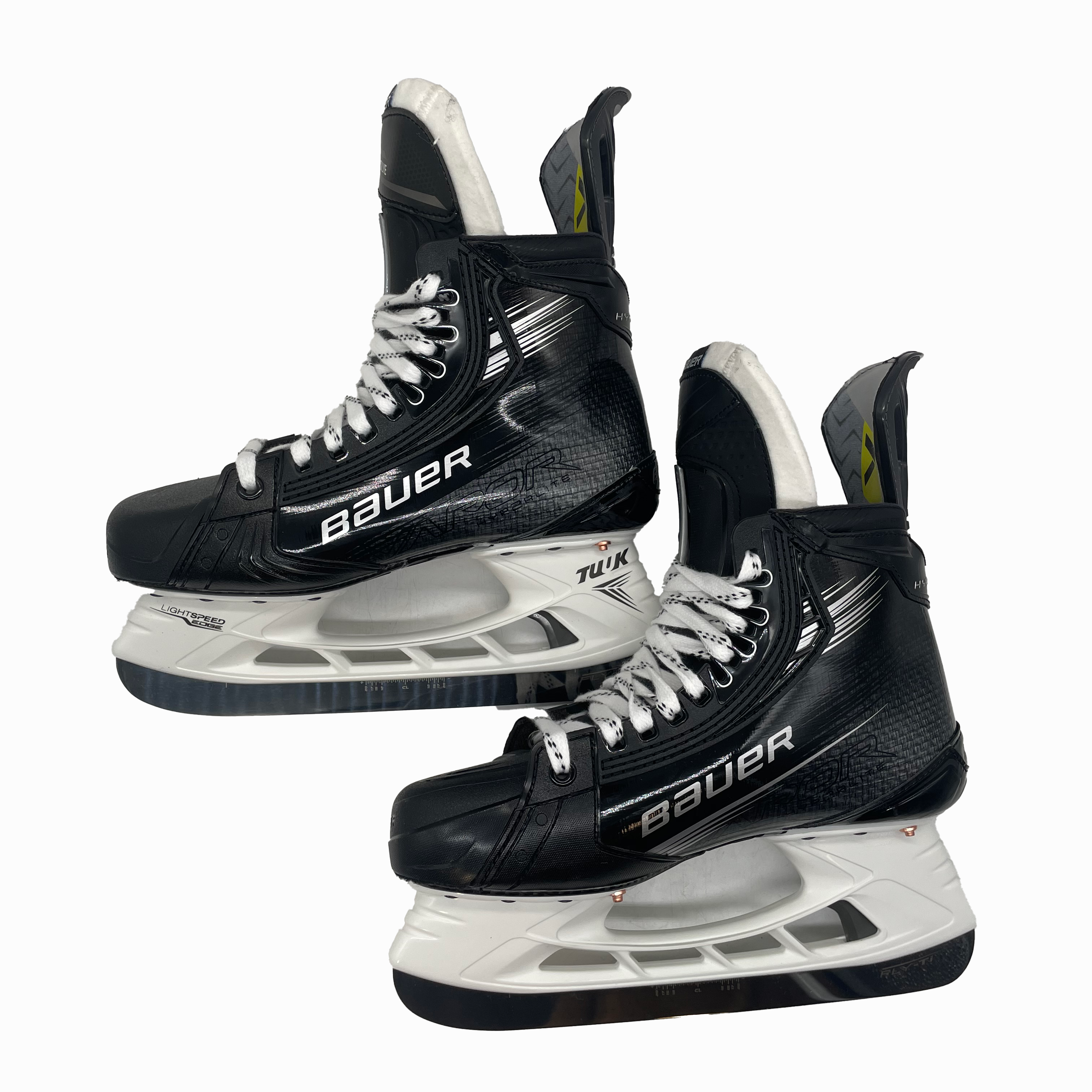 Bauer Vapor Hyperlite 2 - Pro Stock Hockey Skates - Size R:7/L:6.75 (Black)