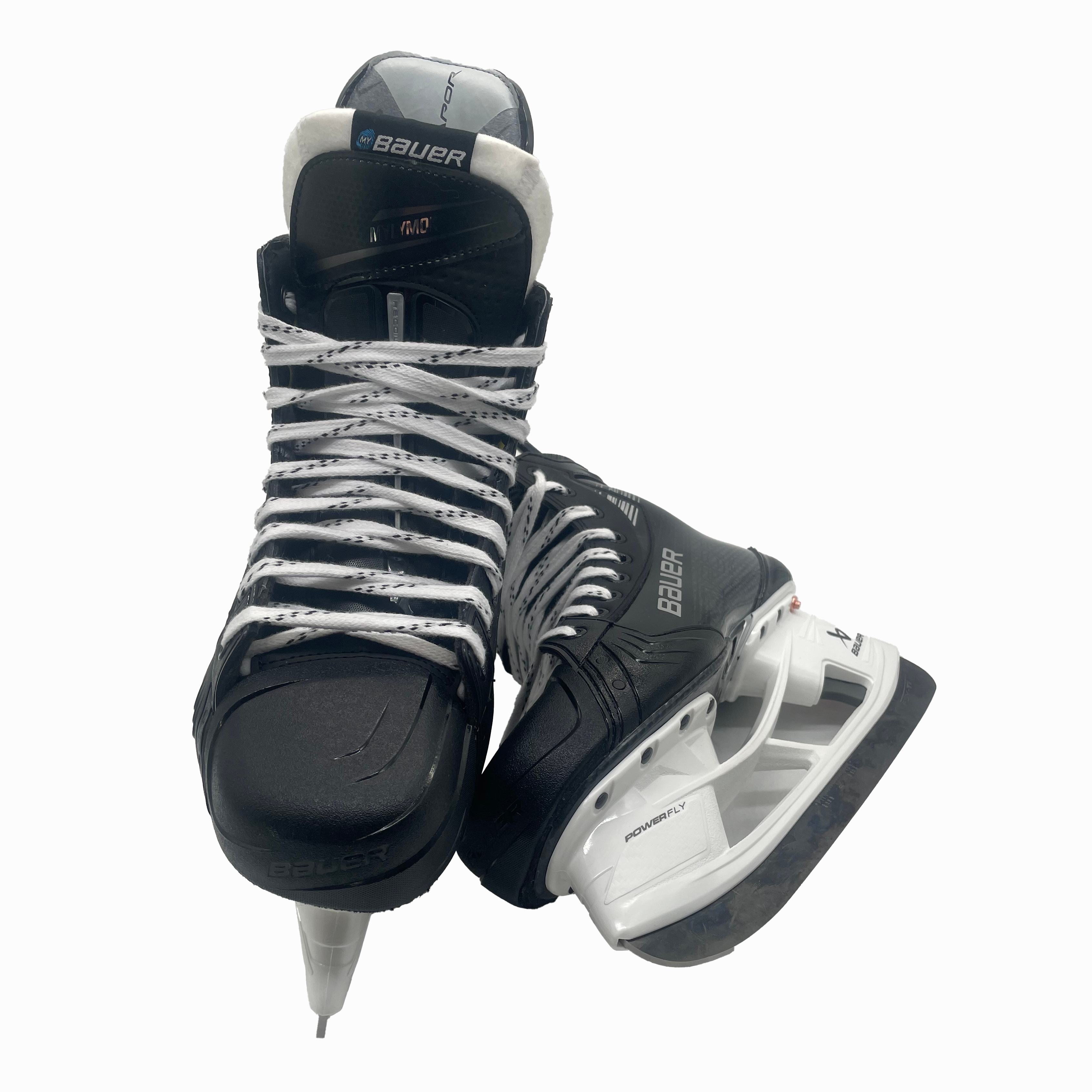 Bauer Vapor Hyperlite 2 - AHL Pro Stock Hockey Skates - Size 9D (Black)