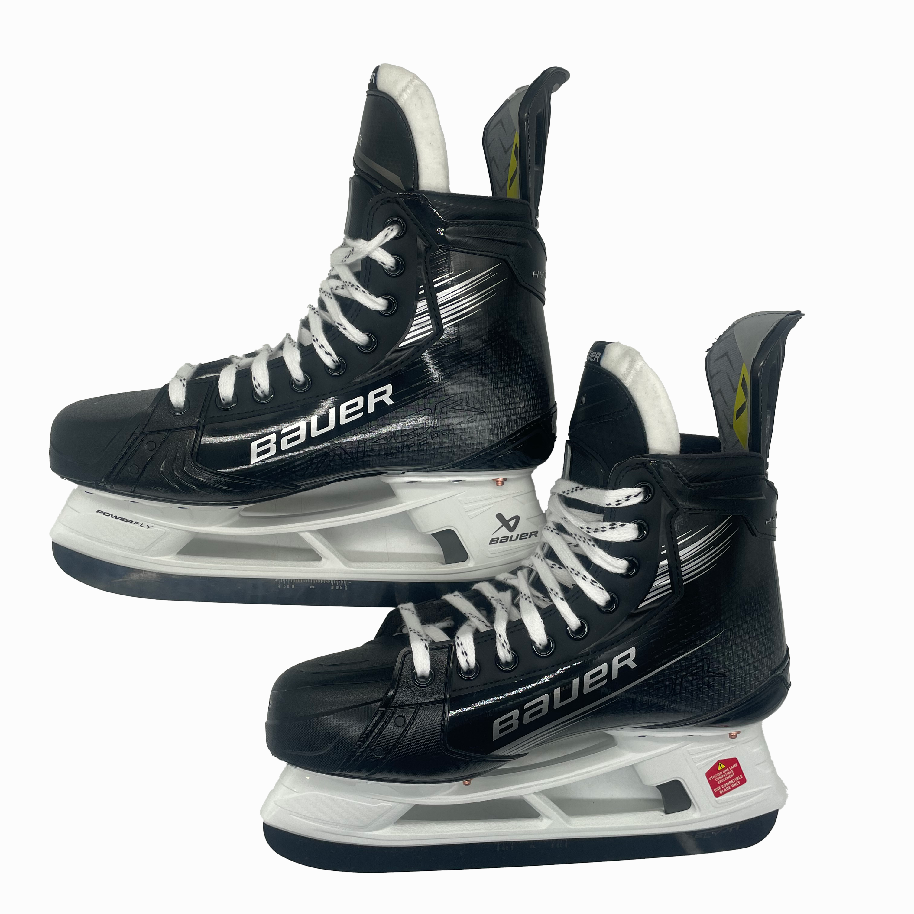 Bauer Vapor Hyperlite 2 - AHL Pro Stock Hockey Skates - Size 9D (Black)
