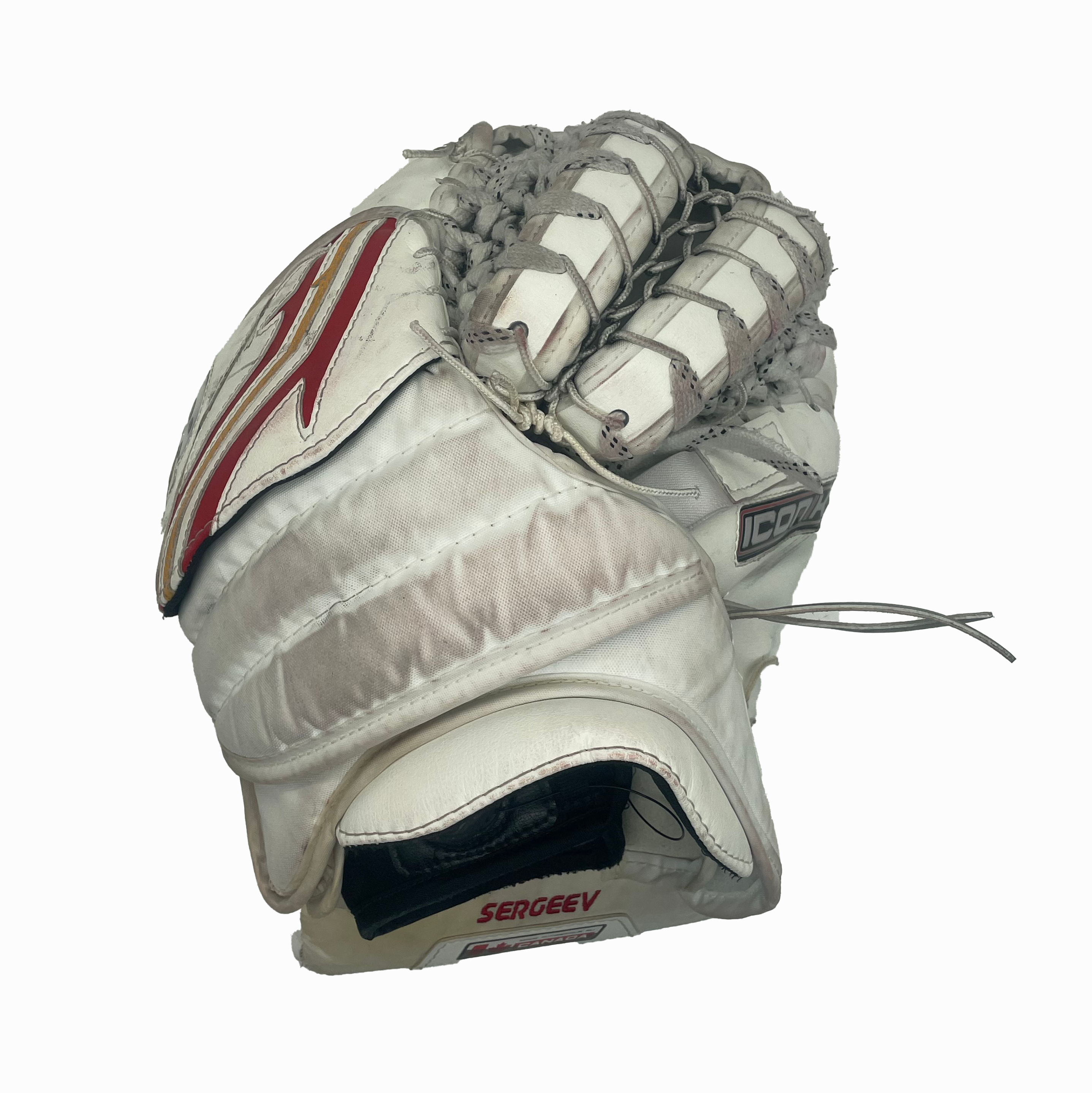 Brian's Iconik - Used Pro Stock Goalie Full Set (White/Red/Yellow)