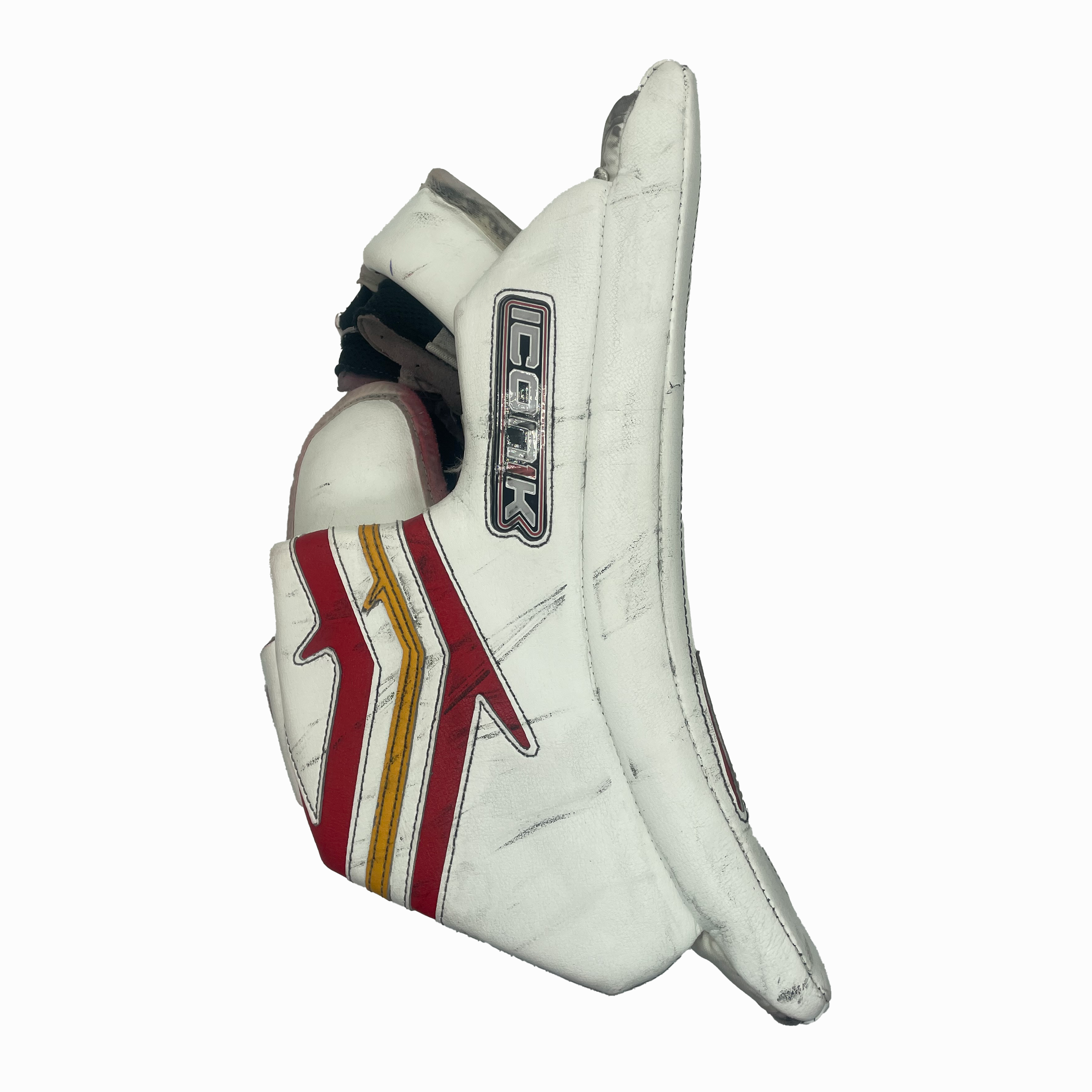 Brian's Iconik - Used Pro Stock Goalie Full Set (White/Red/Yellow)