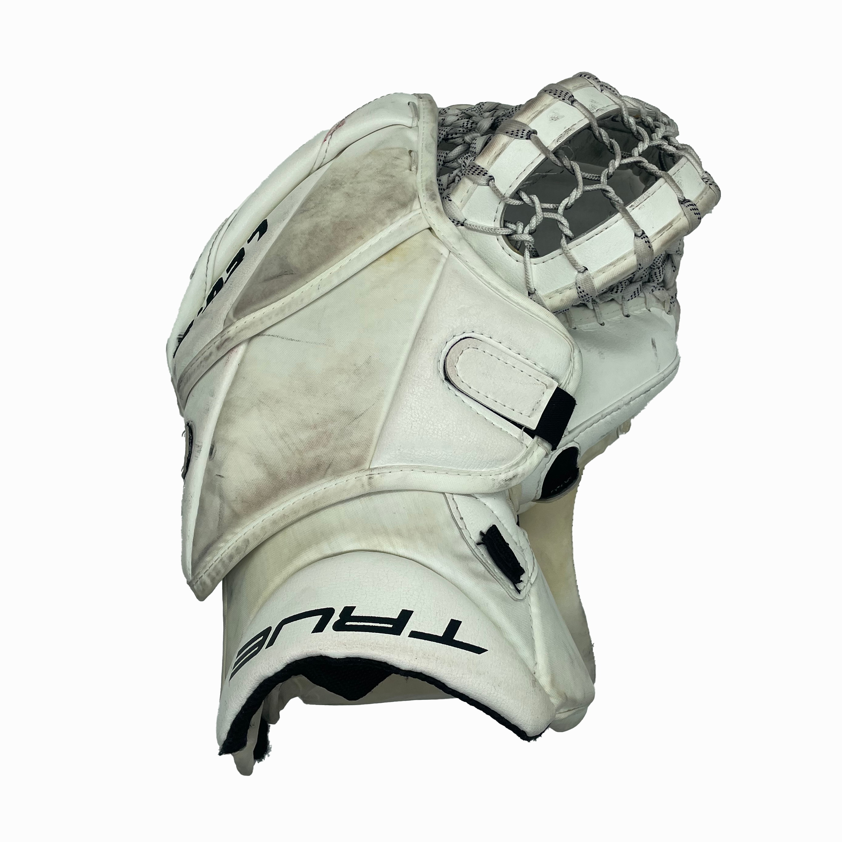 True L20.2 - Used Pro Stock Goalie Glove (White)