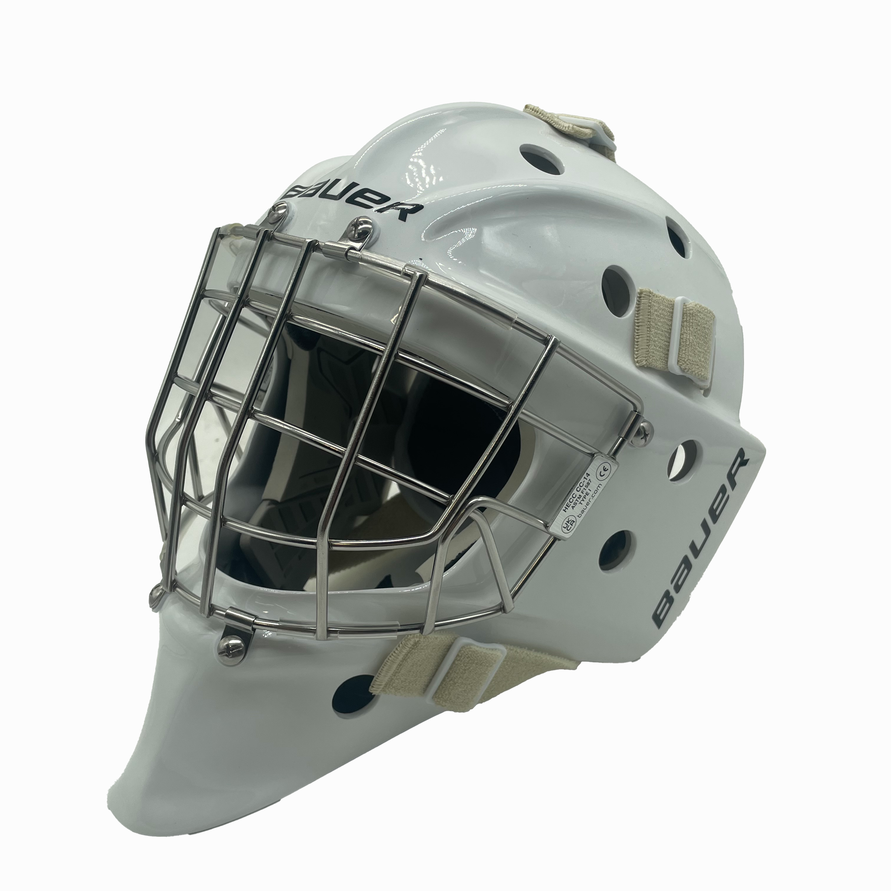 Bauer 960 - New Goalie Helmet (White)