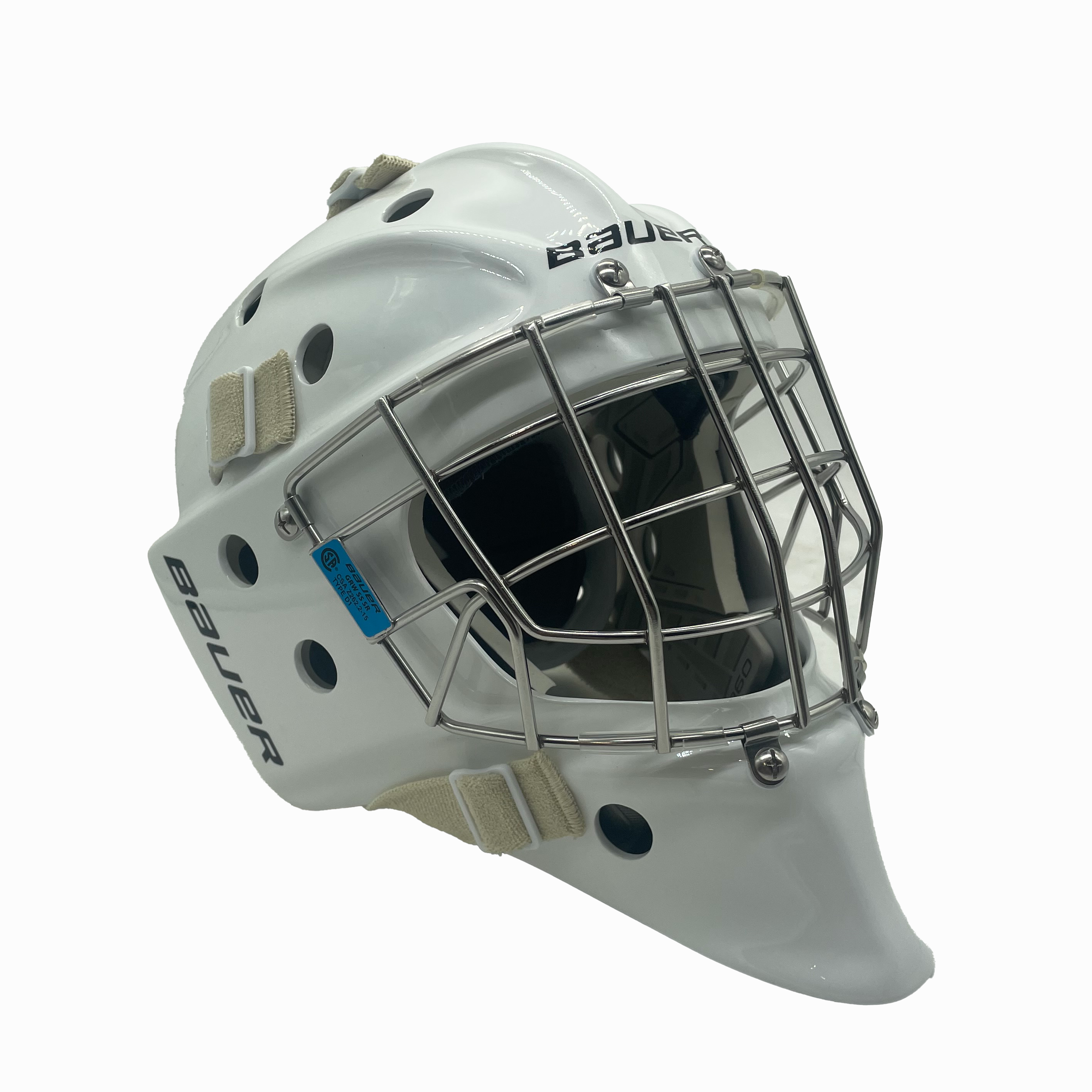 Bauer 960 - New Goalie Helmet (White)