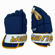 Bauer Pro Series - Pro Stock Hockey Glove (Navy/Yellow/White)