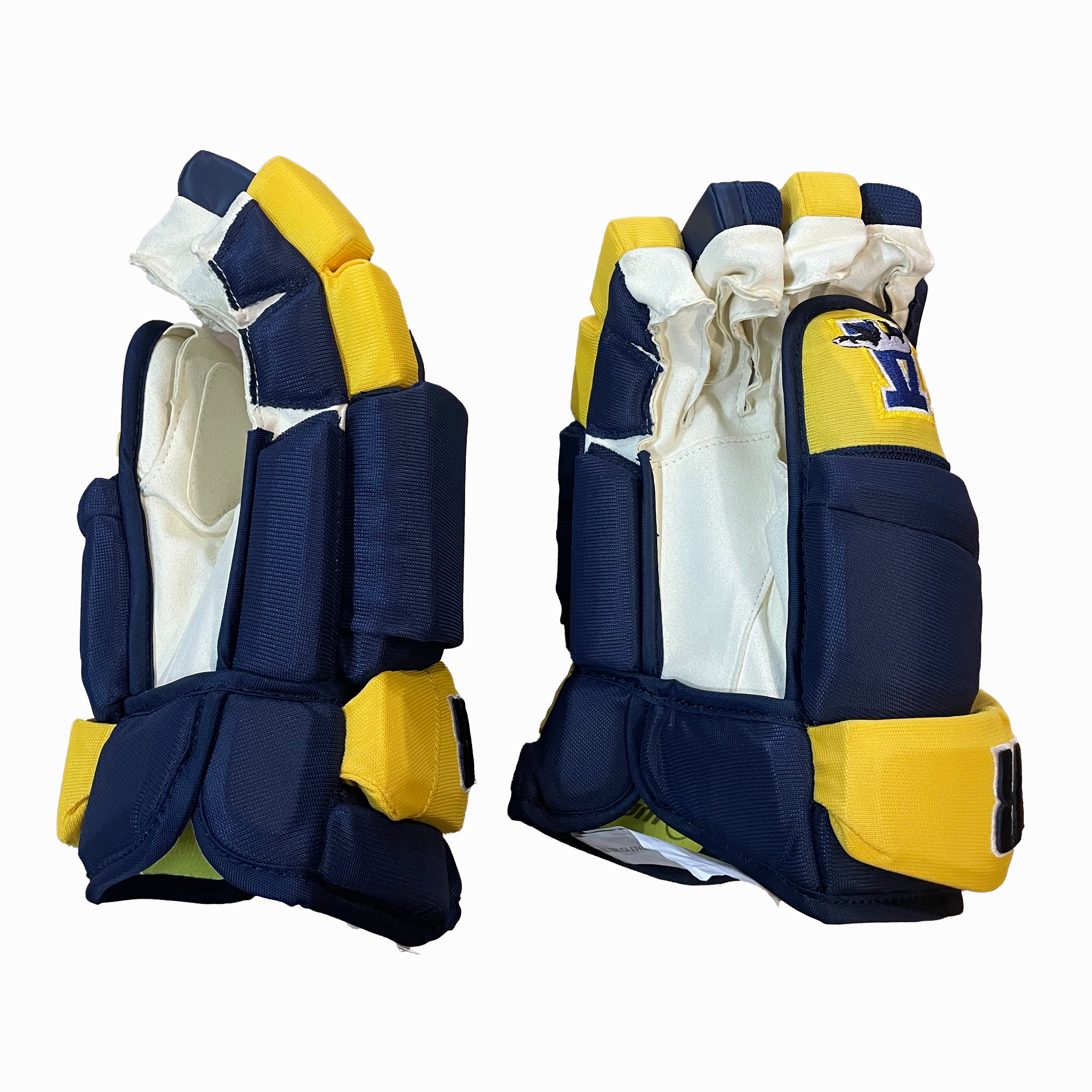 Warrior Alpha DX - NCAA Pro Stock Glove (Navy/Yellow)