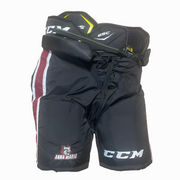 CCM HP65C - Team Stock NCAA Hockey Pants (Black/Burgundy)