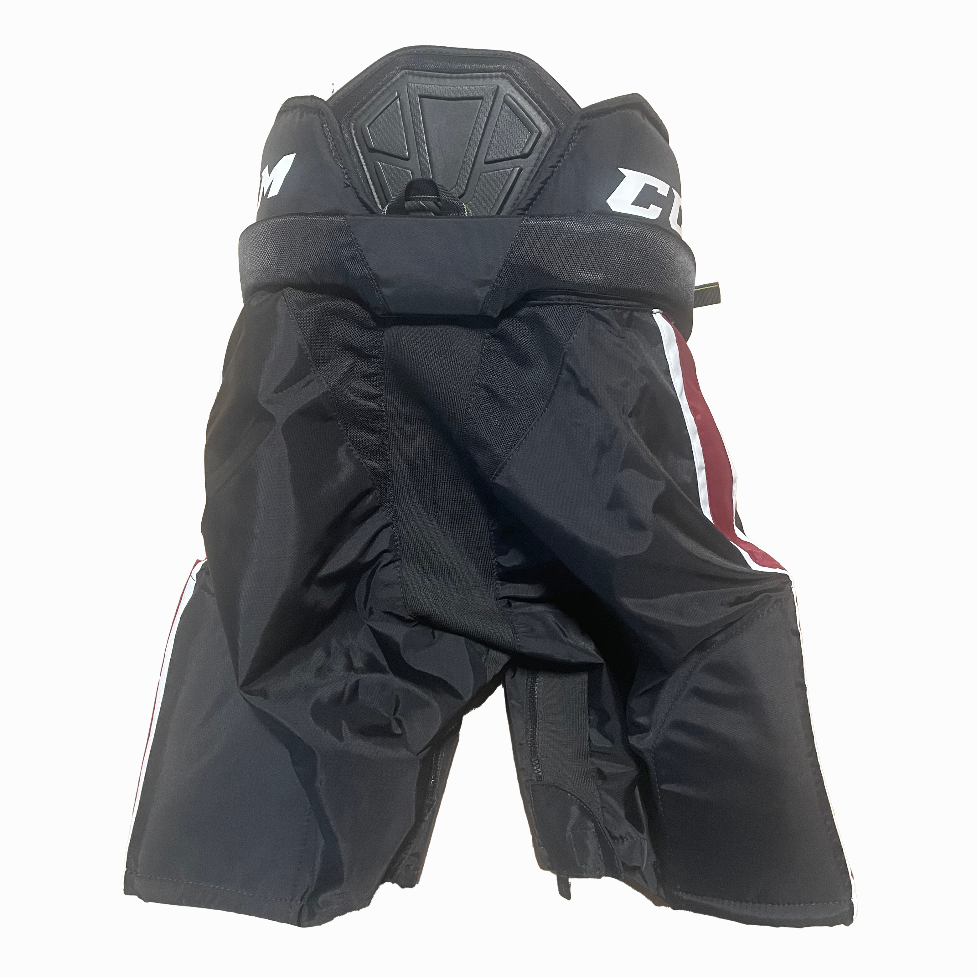 CCM HP65C - Team Stock NCAA Hockey Pants (Black/Burgundy)