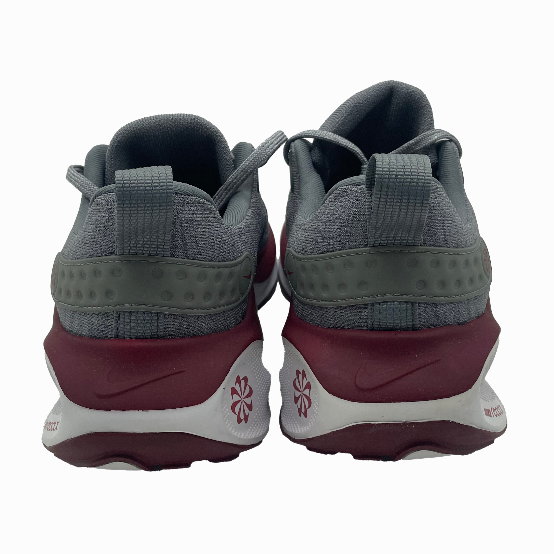 Nike - Men's Reactx Infinity Run 4 Running Shoes (Cool Grey/White/Maroon)