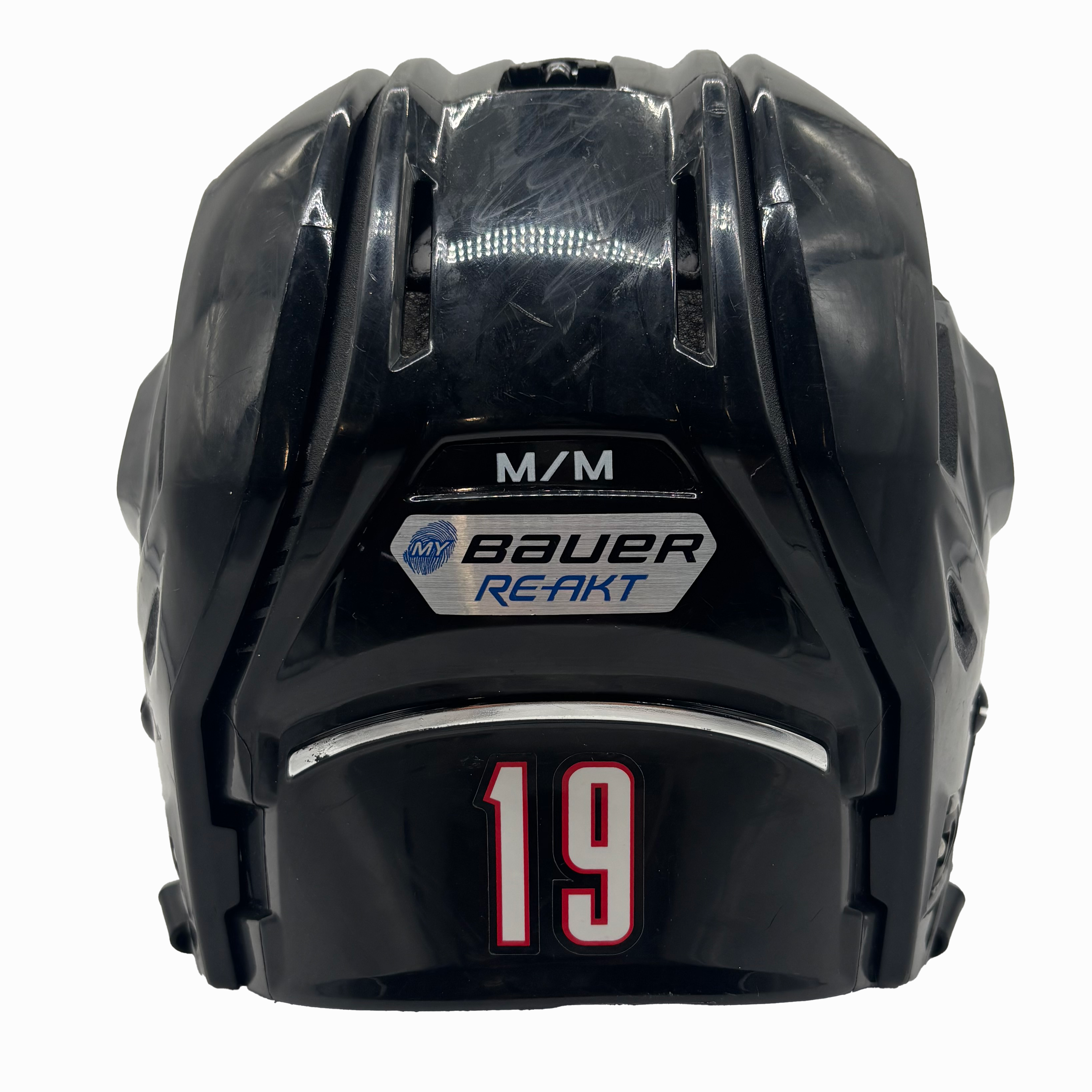 Bauer Re Akt Customized Fit - Used Team Canada Hockey Helmet (Black)