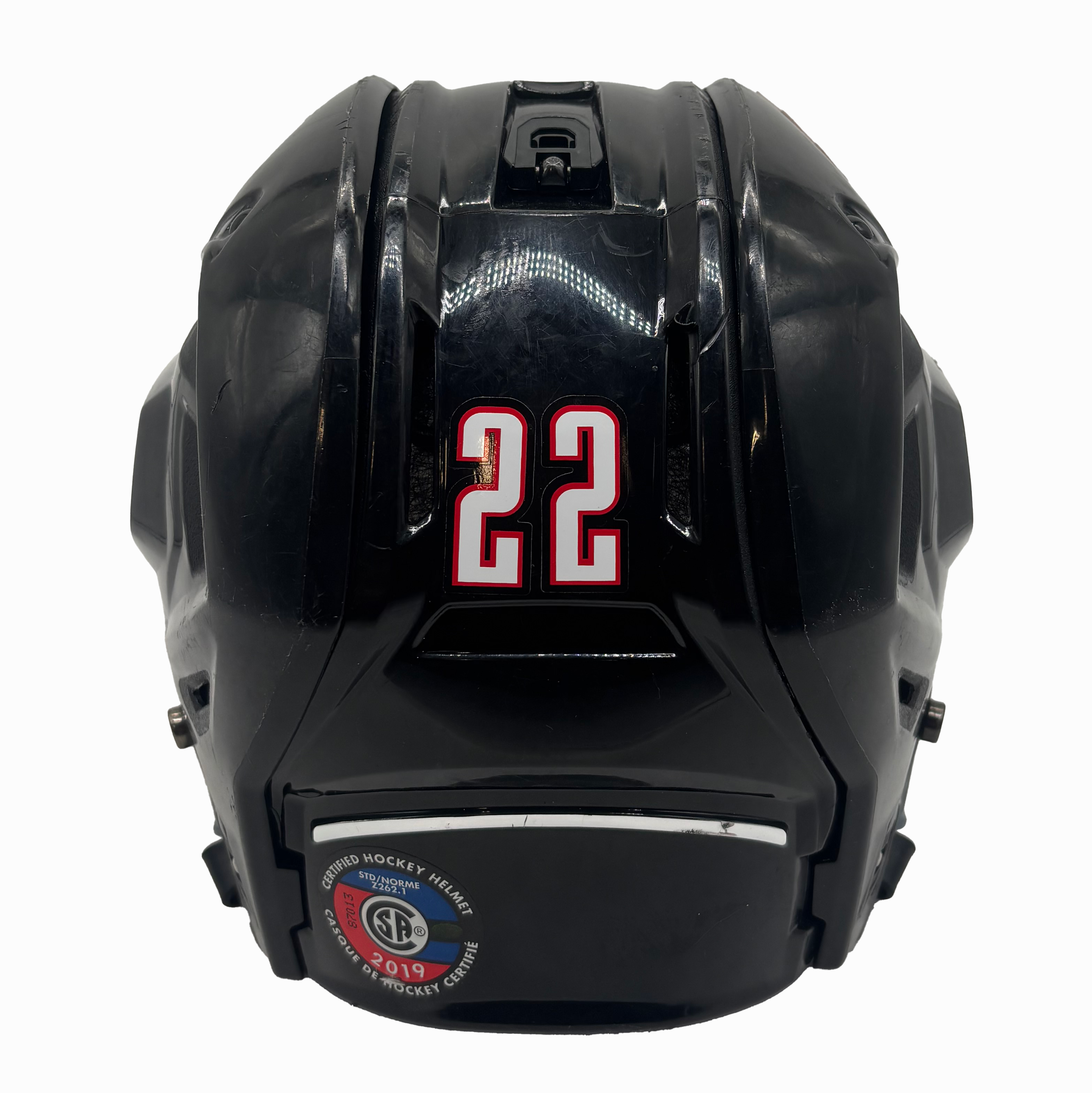 Bauer Re Akt 150 - Used Team Canada Hockey Helmet (Black)