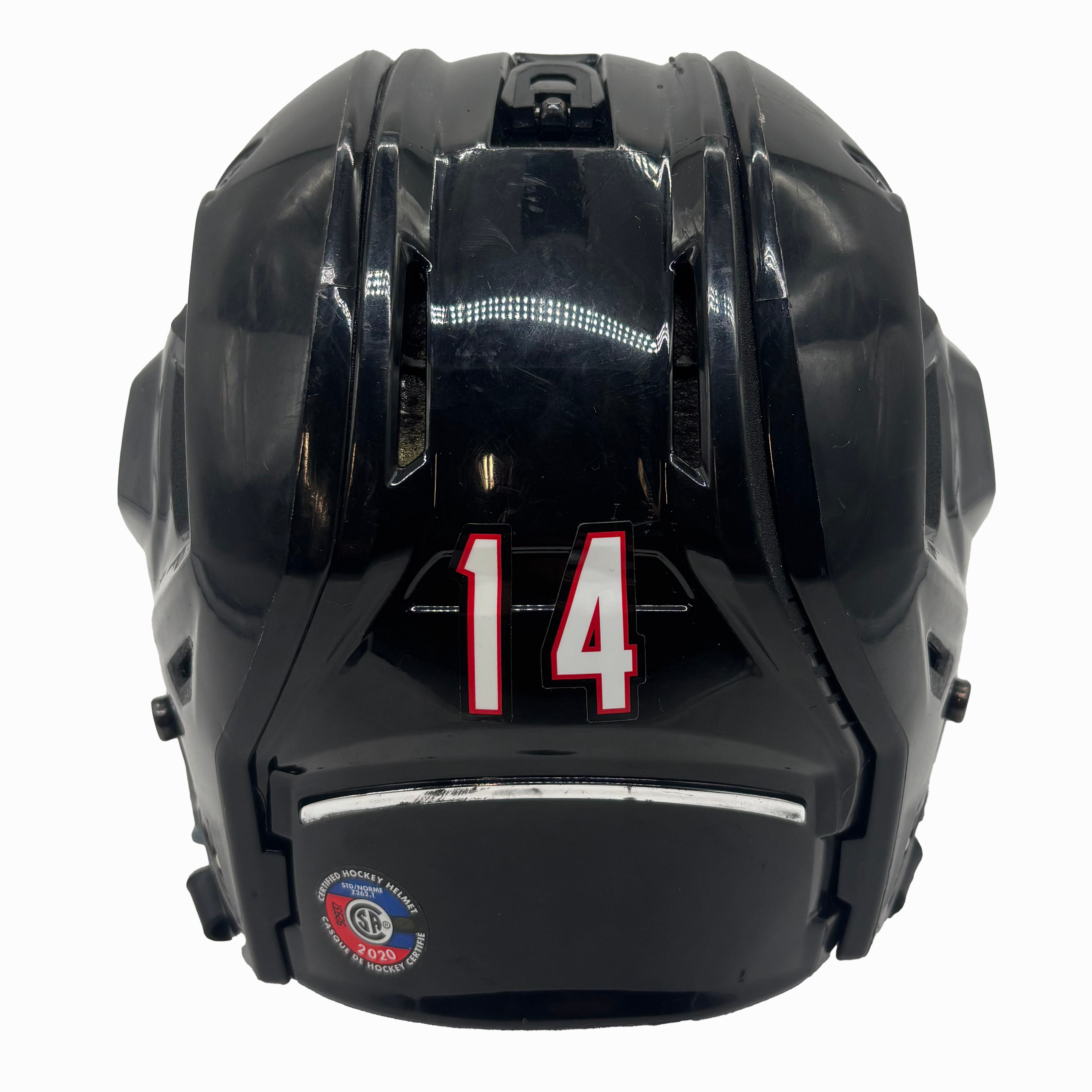 Bauer Re Akt 150 - Used Team Canada Hockey Helmet (Black)