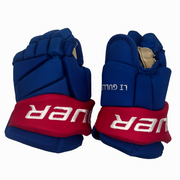 Bauer Team Gloves - Youth (Blue/Red/White)