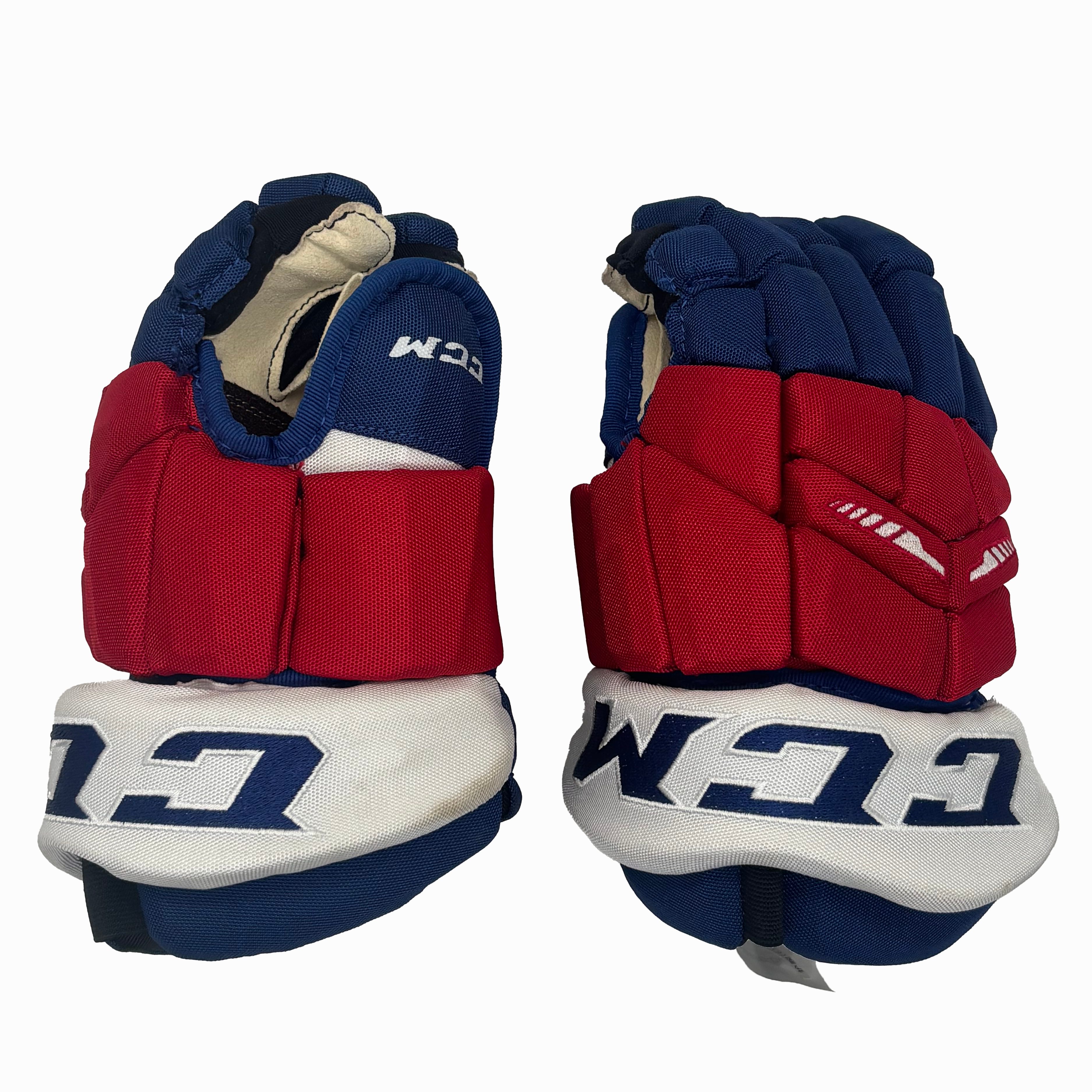 CCM HG65C Gloves - Junior (Red/Blue/White)