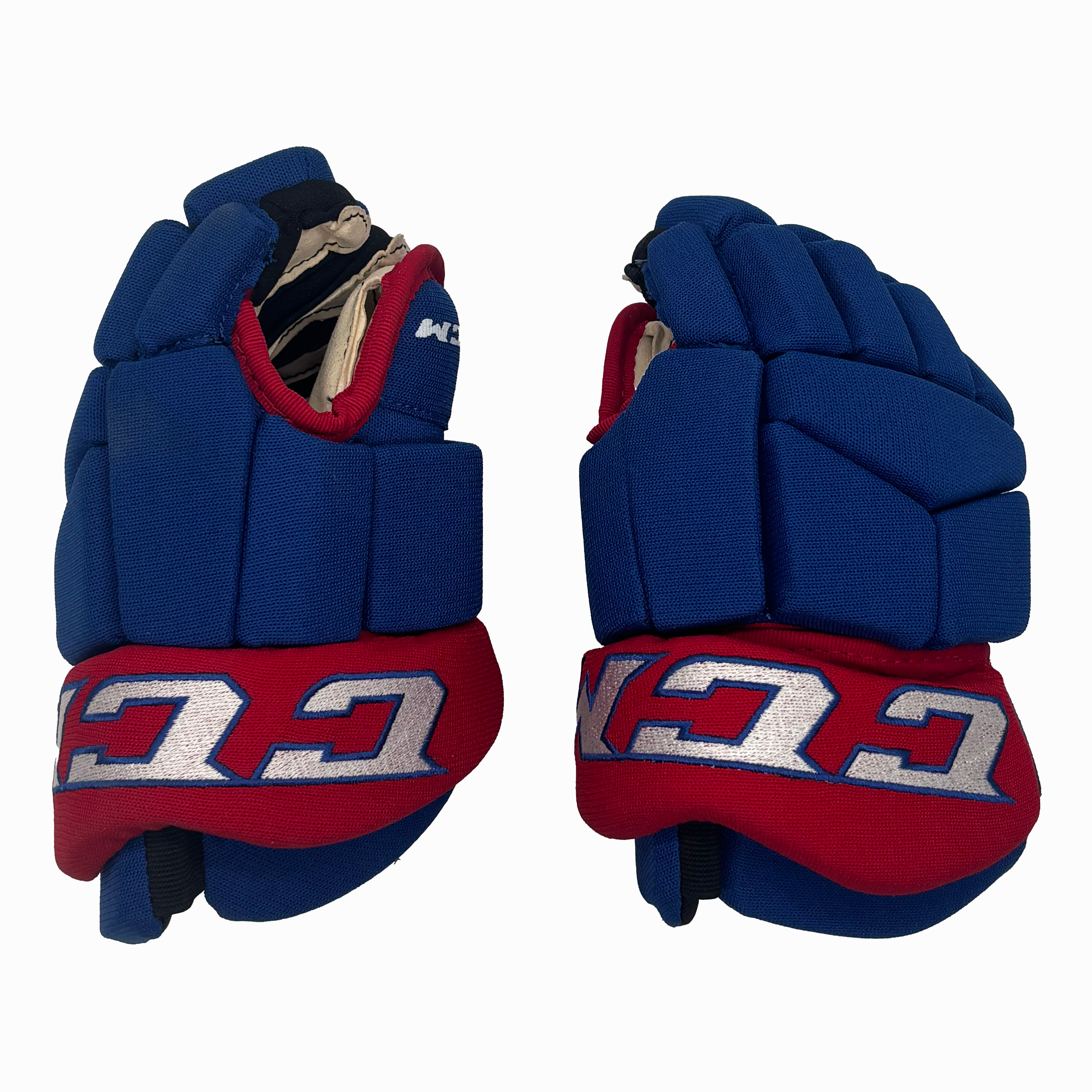 CCM HG45C Gloves - Youth (Blue/Red/White)