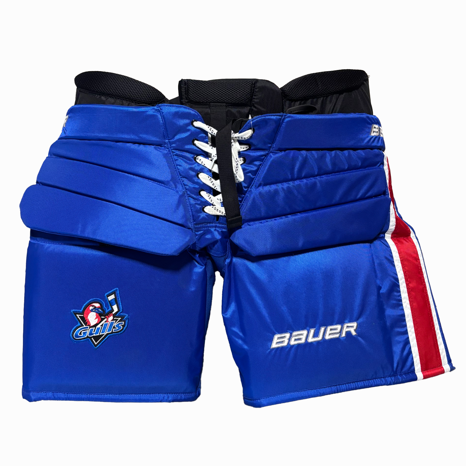 Bauer Custom Goalie Pants - Senior (Blue/Red/White)
