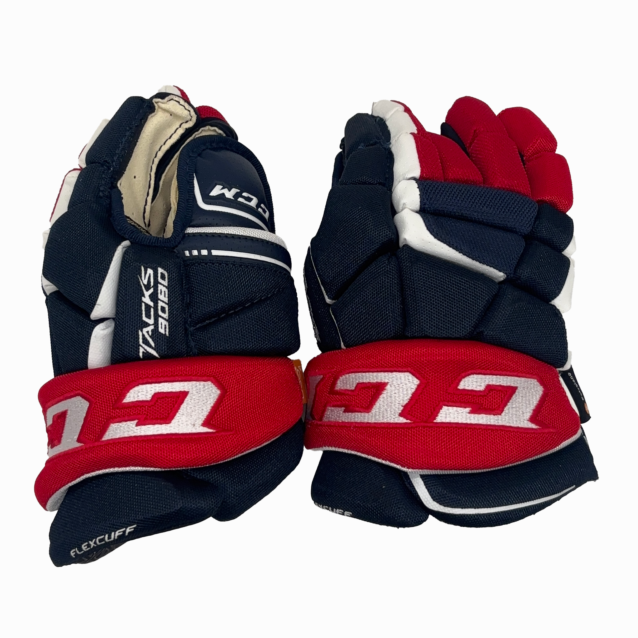 CCM Tacks 9080 Gloves - Senior (Navy/Red/White)