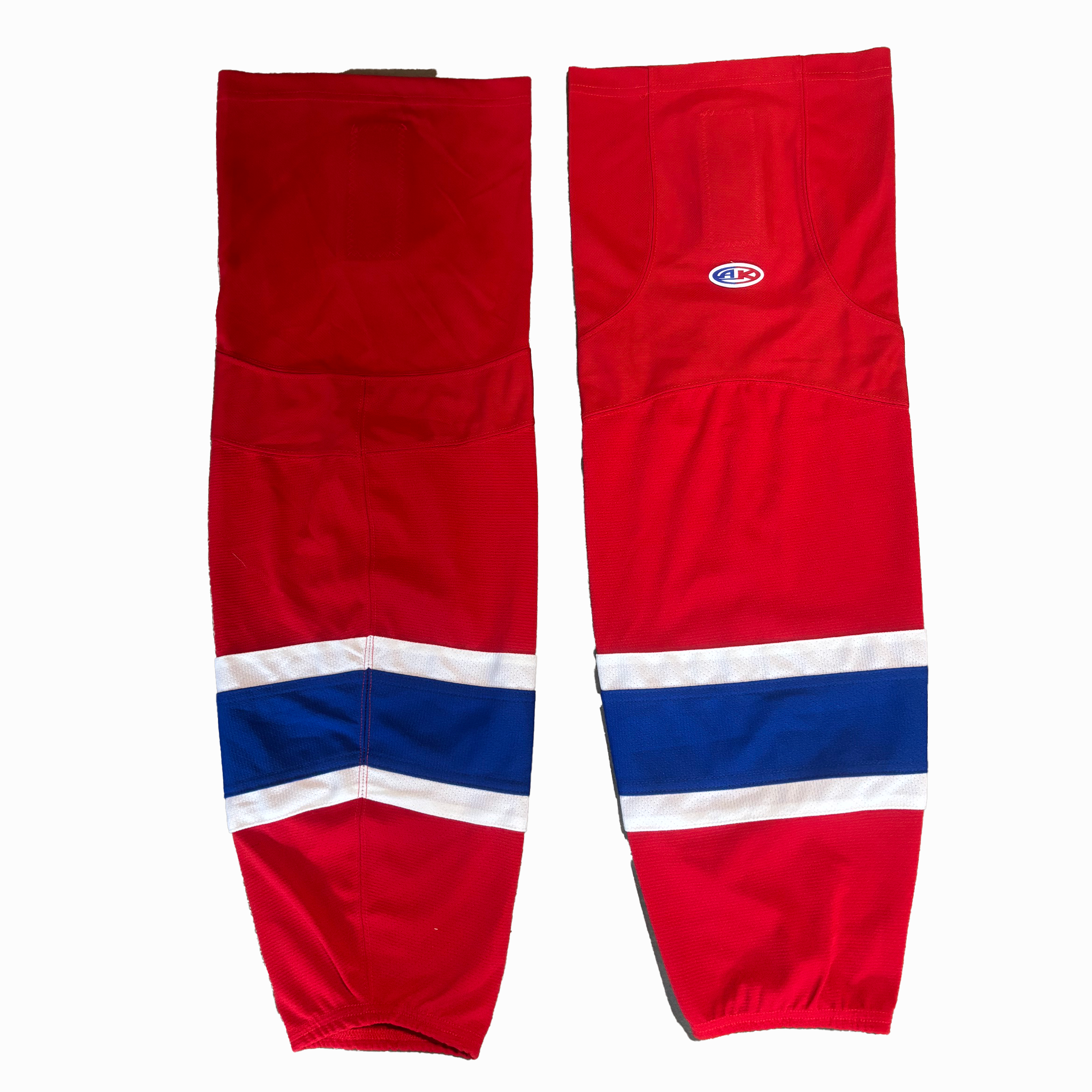 Athletic Knit - New Game Socks - Senior (Red/Blue/White)