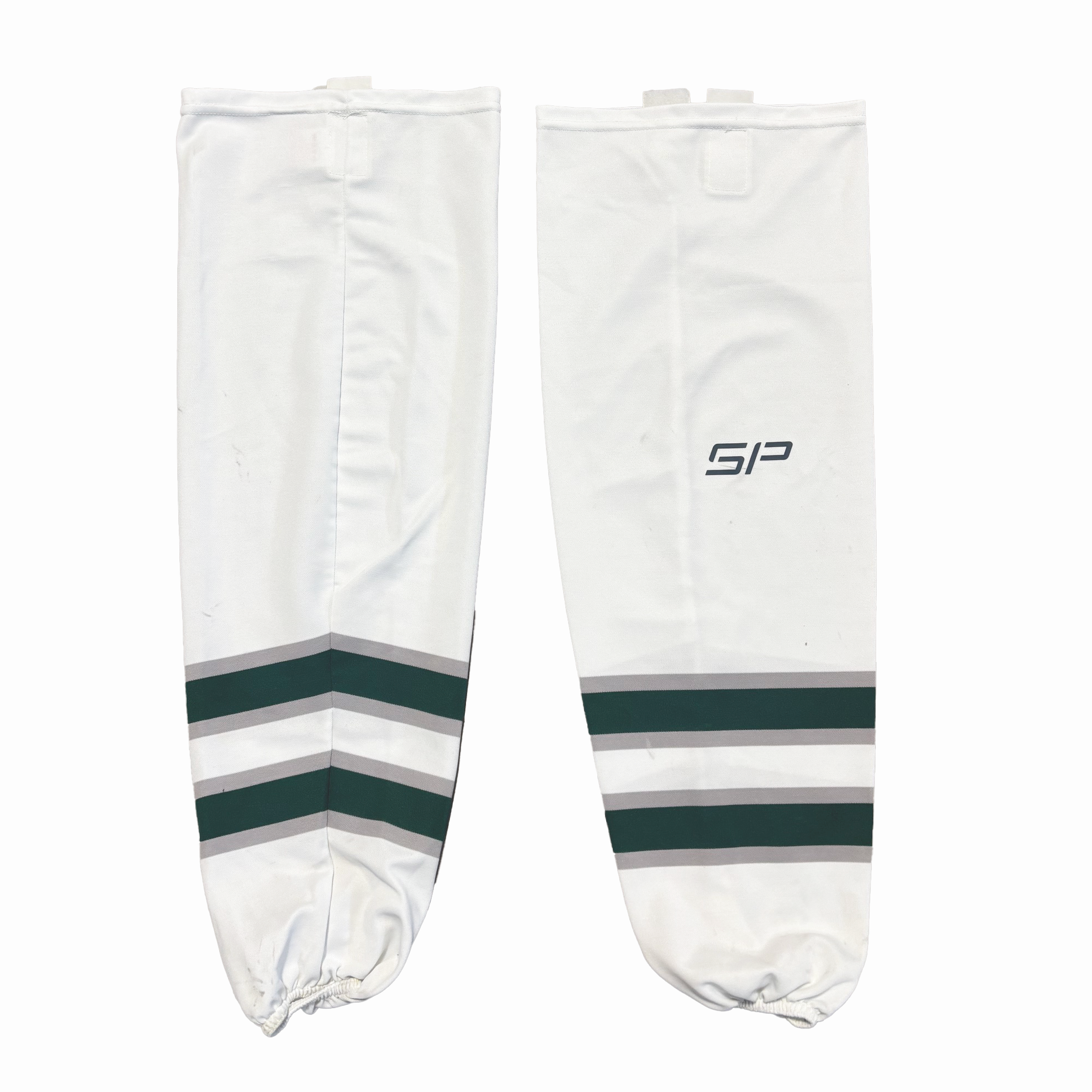 PWHL - Used SP Performance Socks - Boston Fleet (White/Green/Grey)