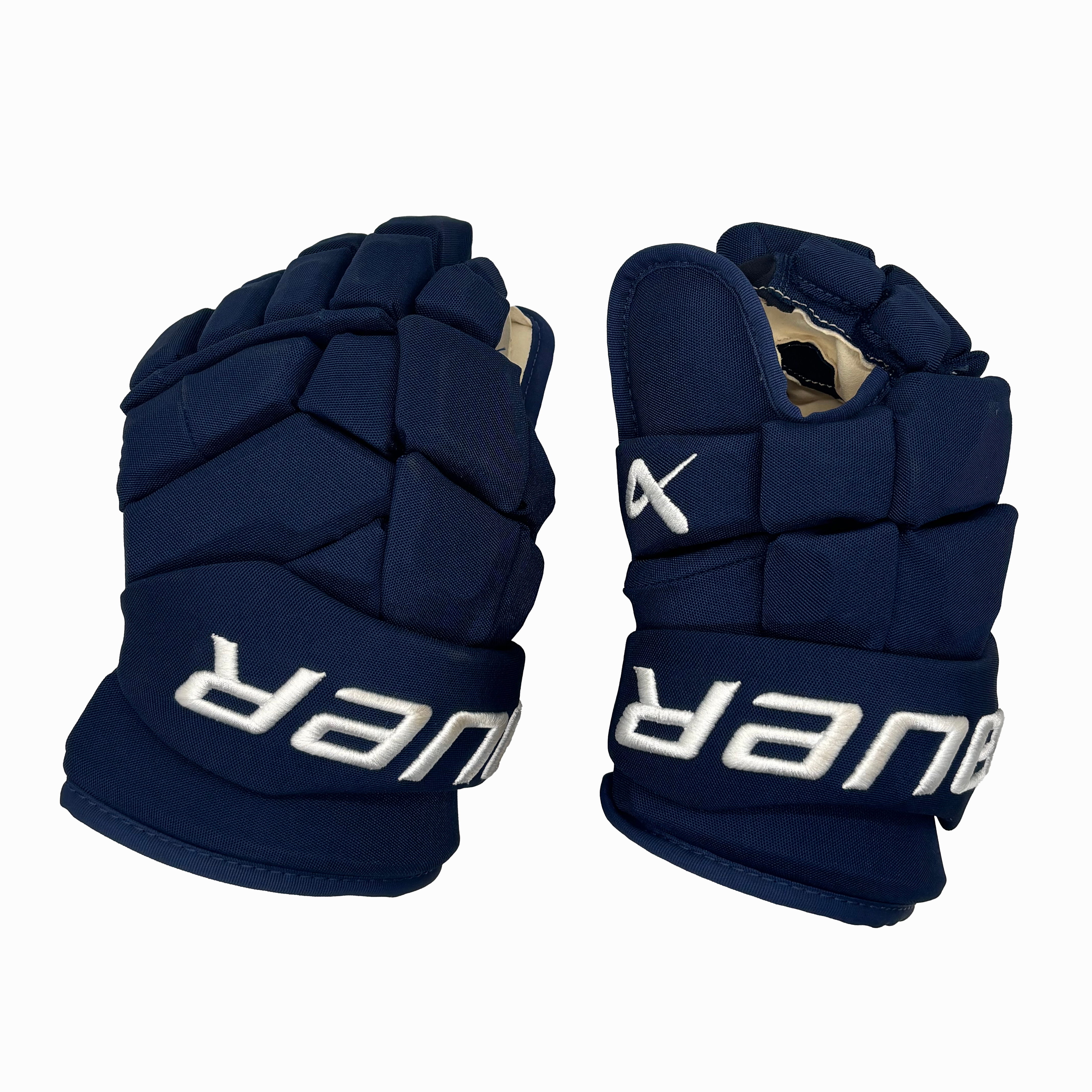 Bauer Supreme Mach - PWHL Pro Stock Hockey Glove (Navy) - Intermediate