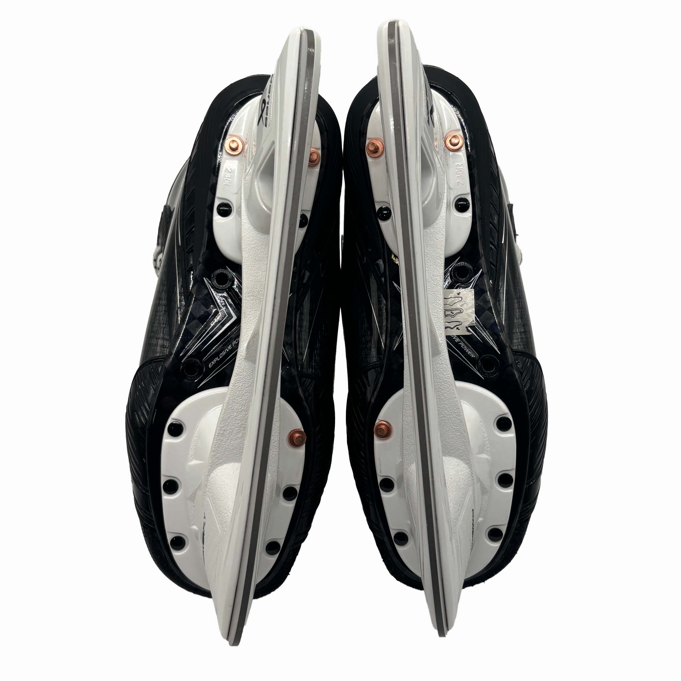 Bauer Vapor Flylite - Used PWHL Pro Stock Hockey Skates - Size 4.5D (Black)
