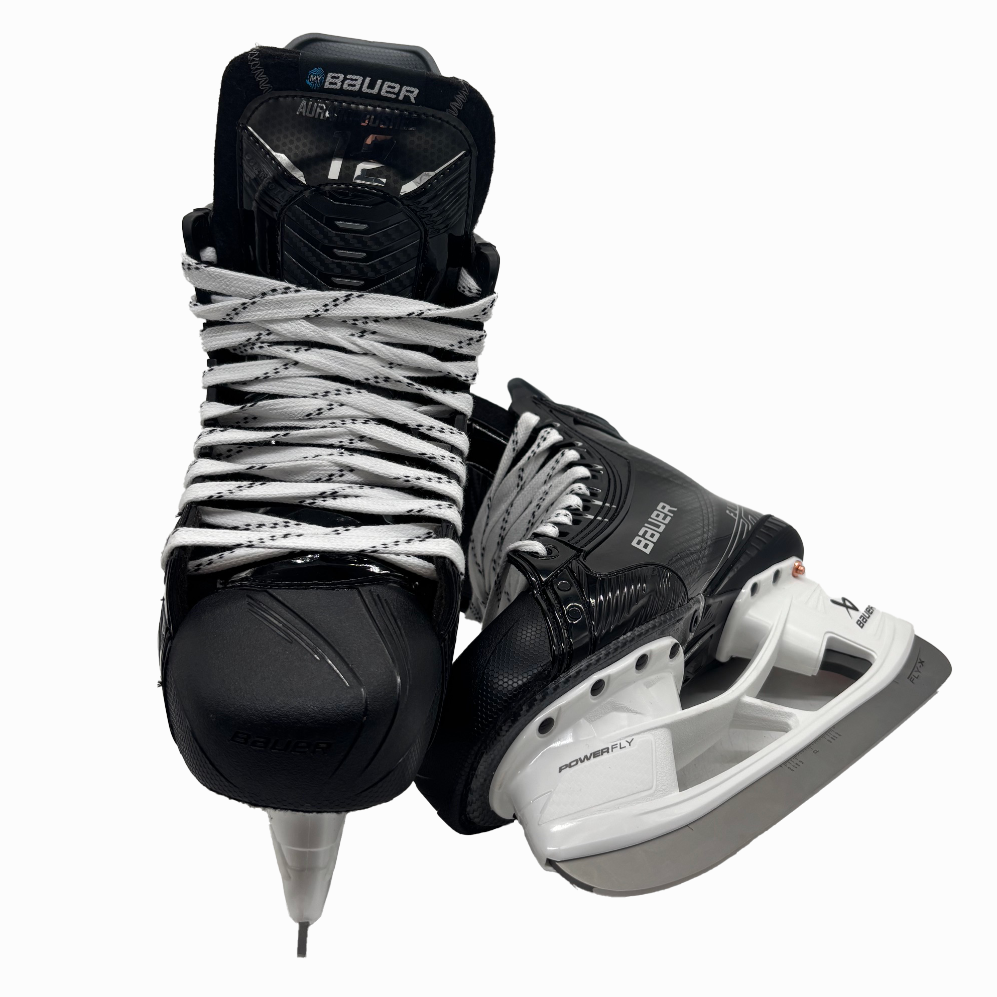 Bauer Vapor Flylite - PWHL Pro Stock Hockey Skates - Size 6.5D (Black)