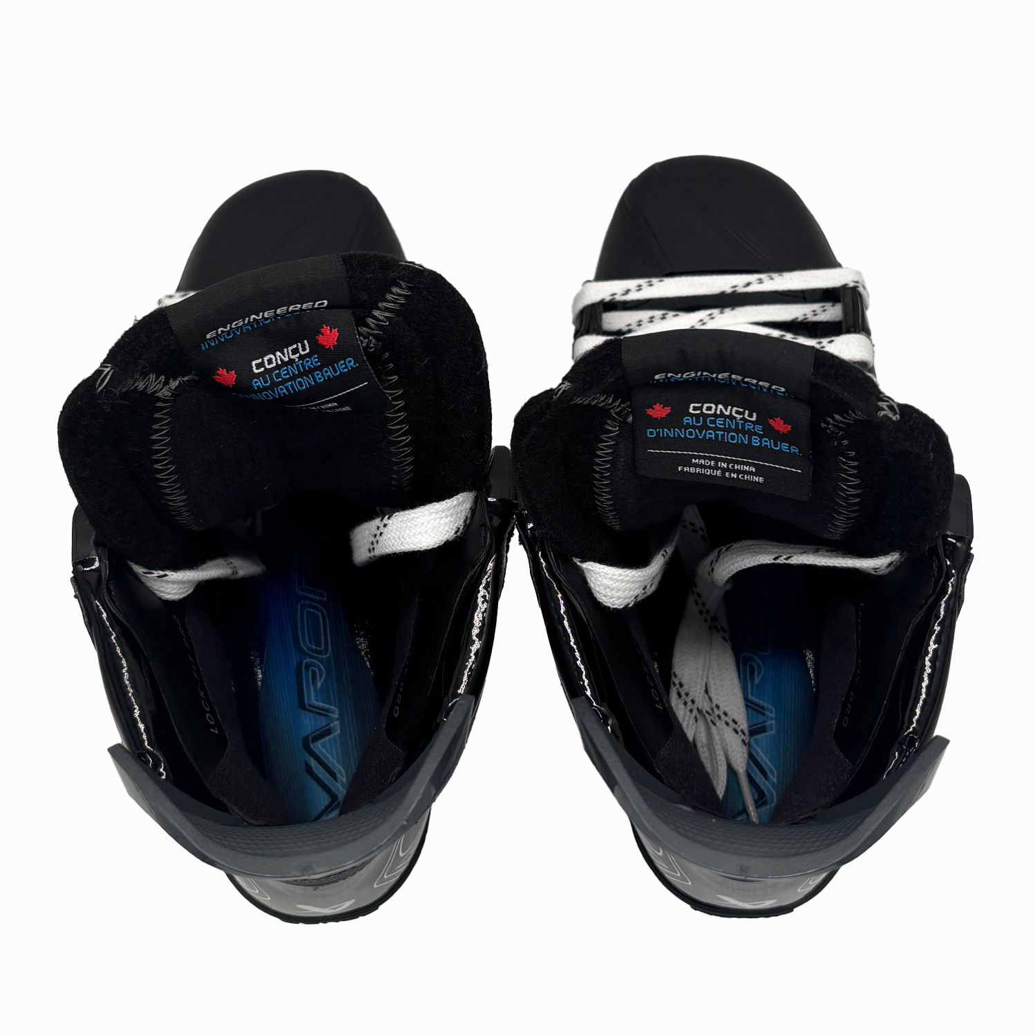 Bauer Vapor Flylite - PWHL Pro Stock Hockey Skates - Size 6.5D (Black)