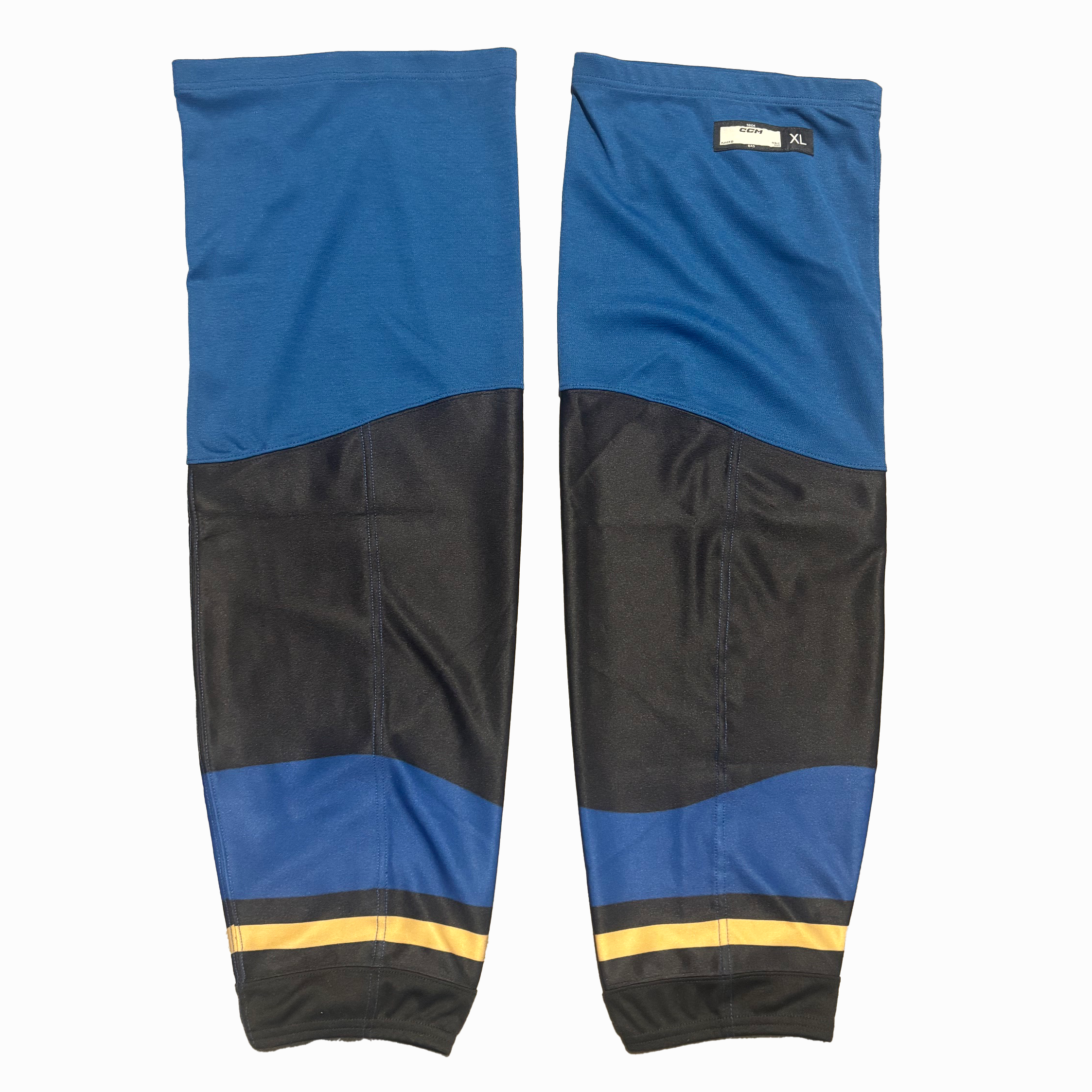 CCM - New AHL Hockey Socks (Black/Blue/Gold)