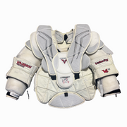 Vaughn Velocity V6 2200 Pro - Used Pro Stock Goalie Chest Protector (White)
