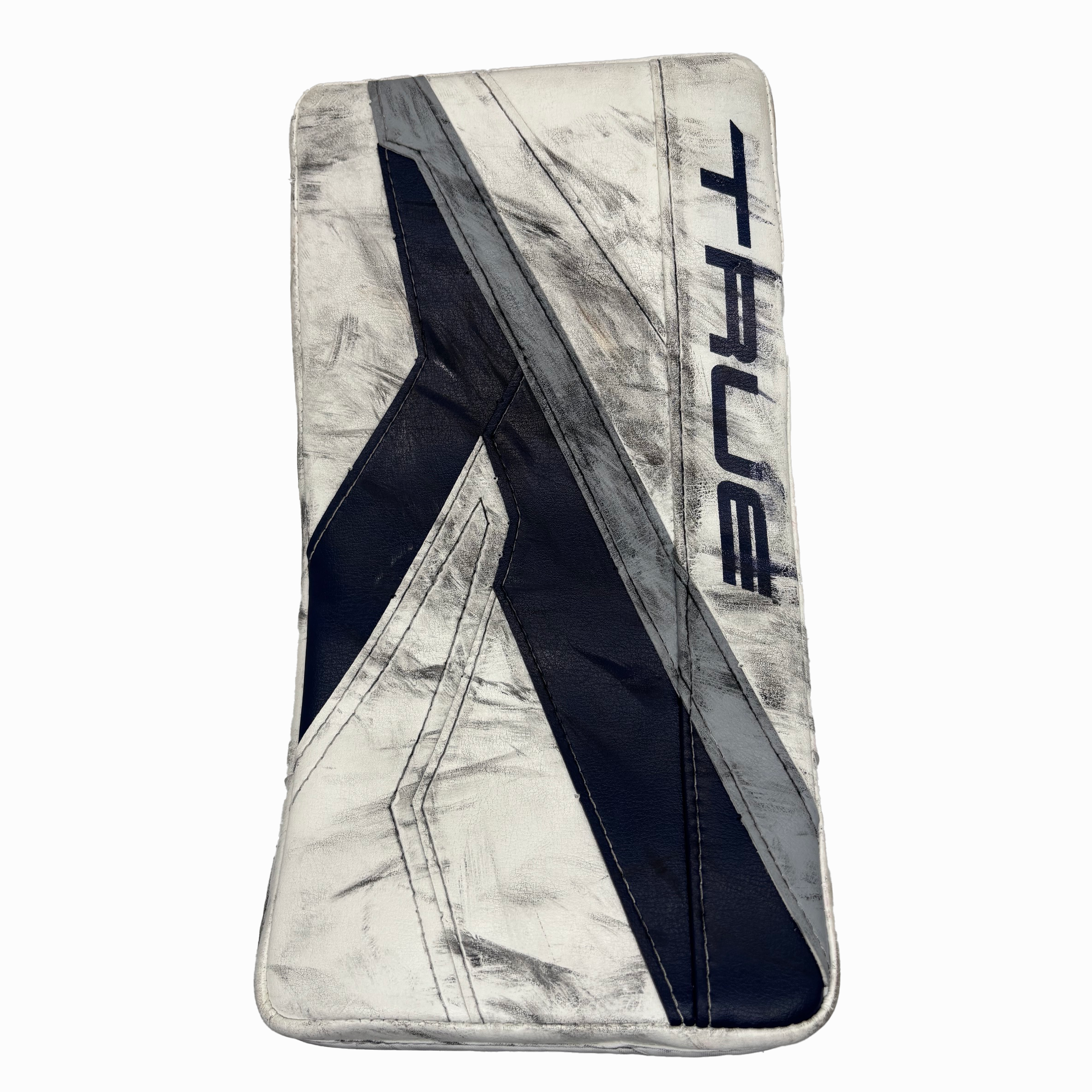 TRUE Catalyst Nitro Pro - Used NHL Pro Stock Goalie Full Set - Ivan Fedotov (White/Navy/Silver)
