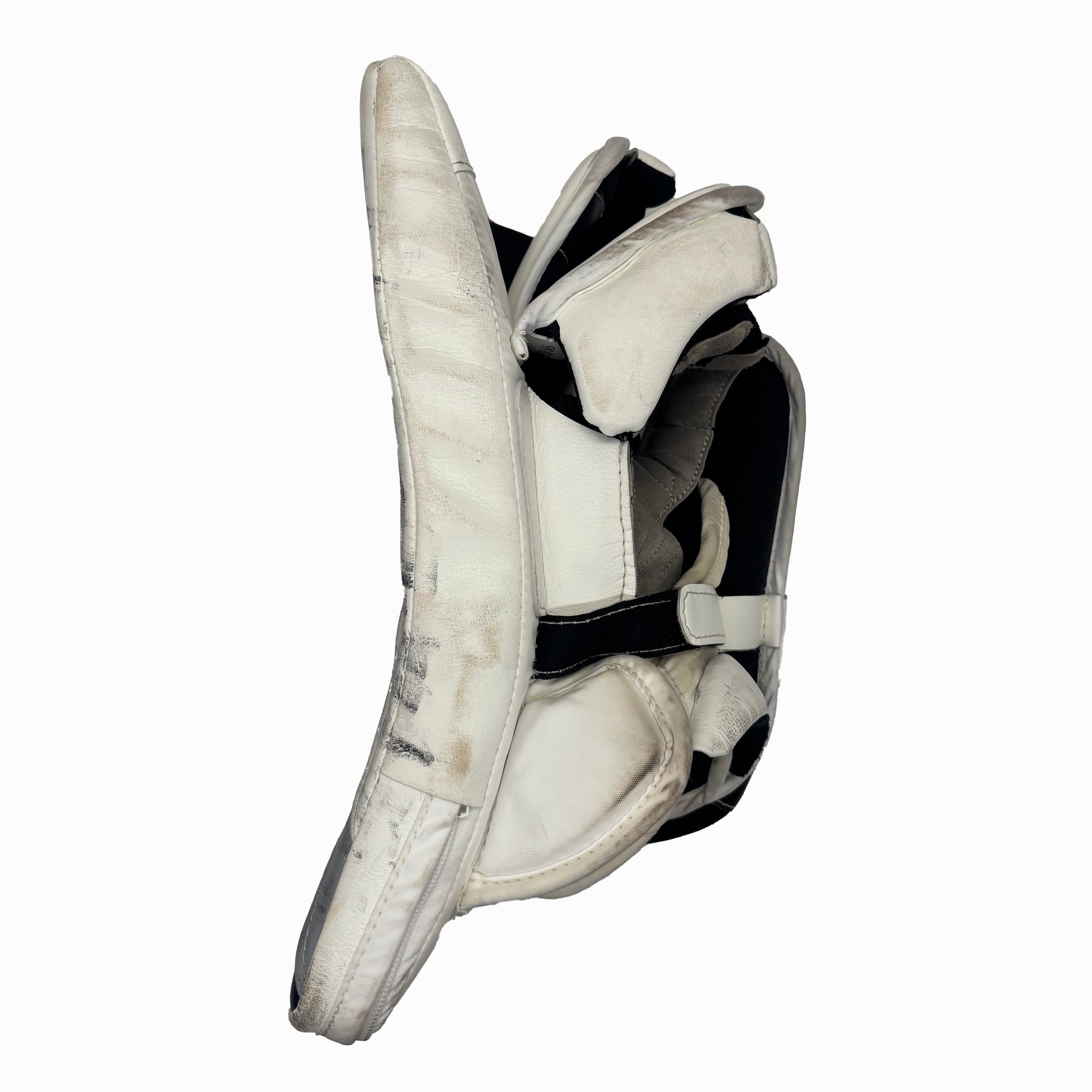 TRUE Catalyst Nitro Pro - Used NHL Pro Stock Goalie Full Set - Ivan Fedotov (White/Navy/Silver)