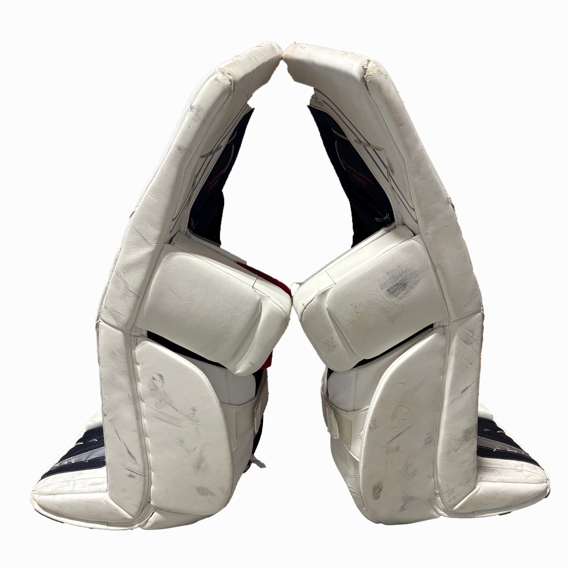 TRUE Catalyst Nitro Pro - Used NHL Pro Stock Goalie Full Set - Ivan Fedotov (White/Navy/Red)