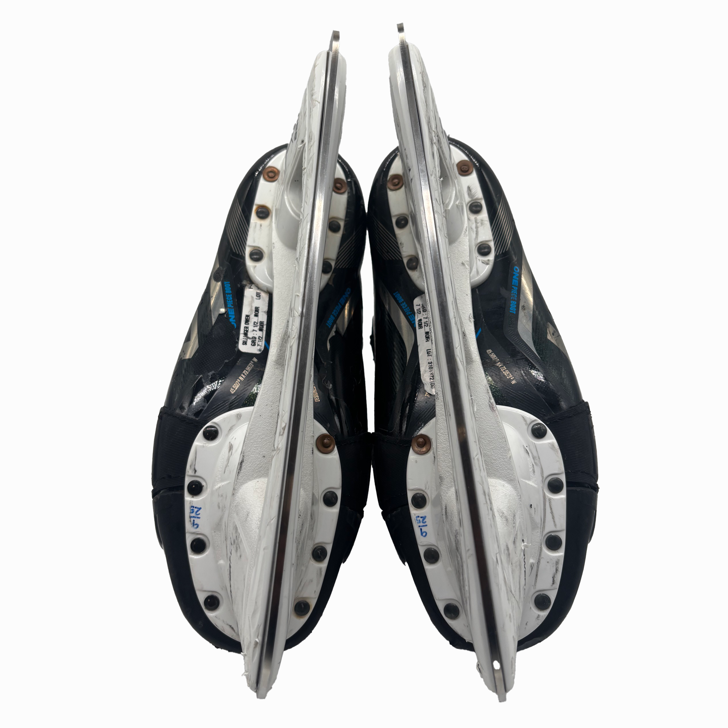 CCM Jetspeed FT6 Pro - Used Pro Stock Hockey Skates - Size 7.5E (Black)