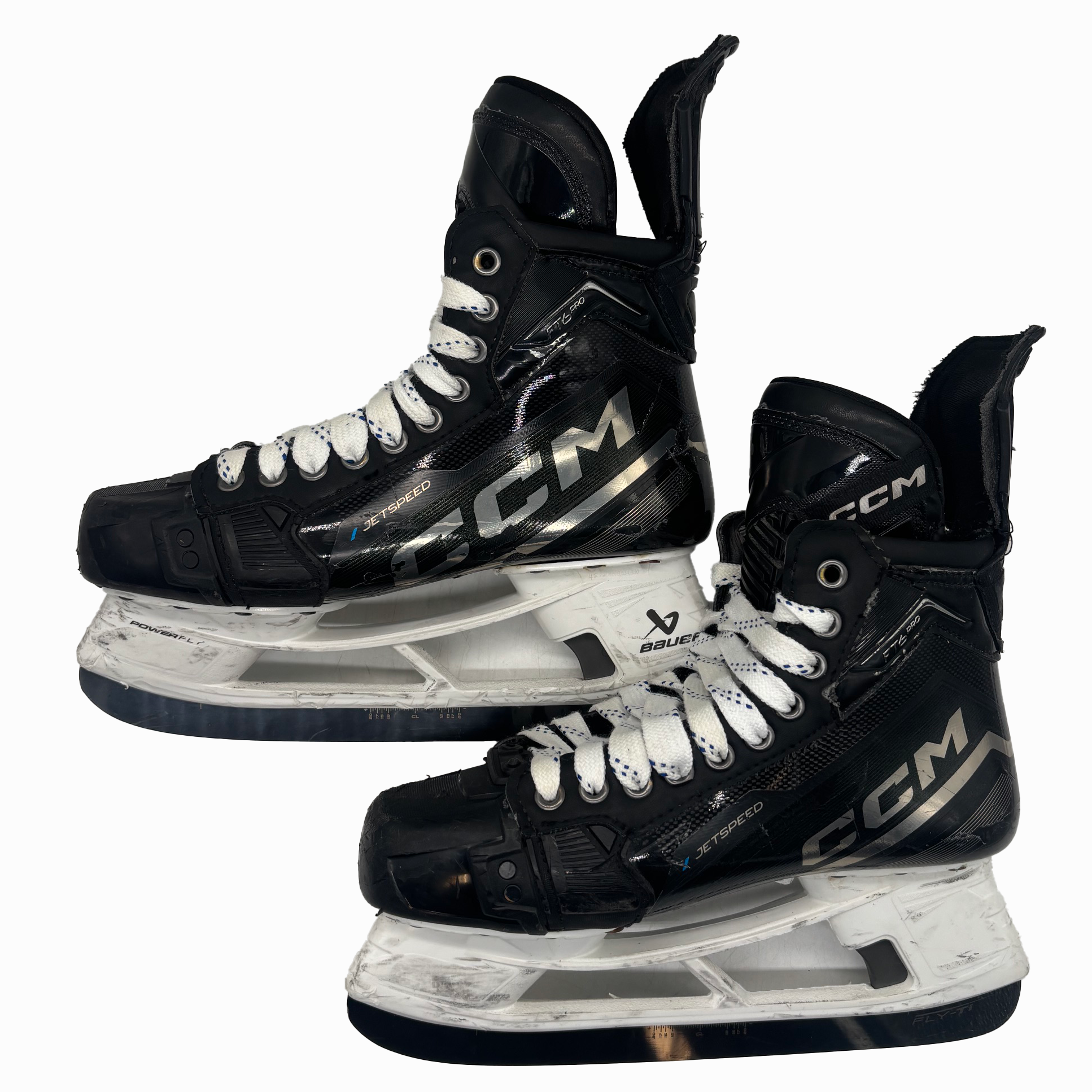 CCM Jetspeed FT6 Pro - Used Pro Stock Hockey Skates - Size 7.5E (Black)