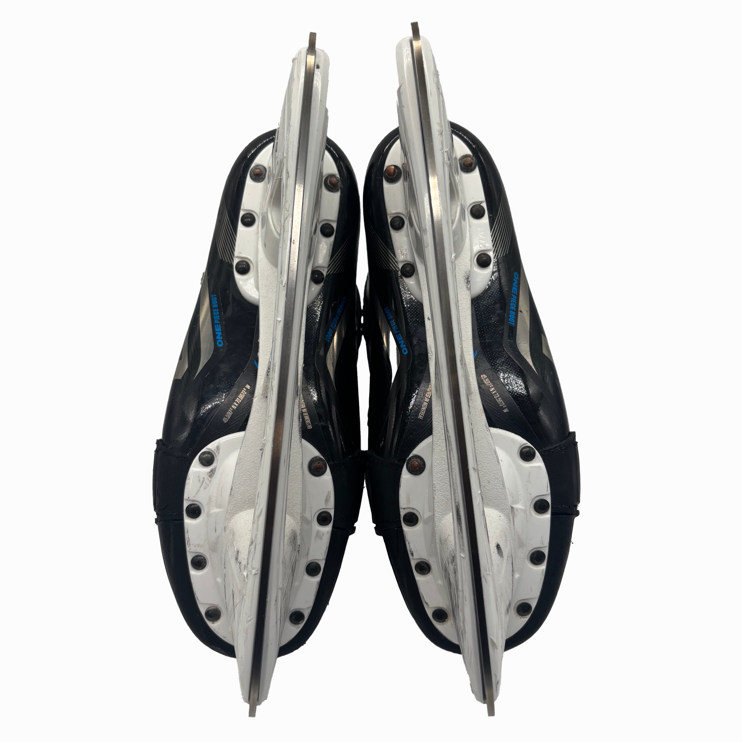 CCM Jetspeed FT6 Pro - Used Pro Stock Hockey Skates - Size 8D (Black)