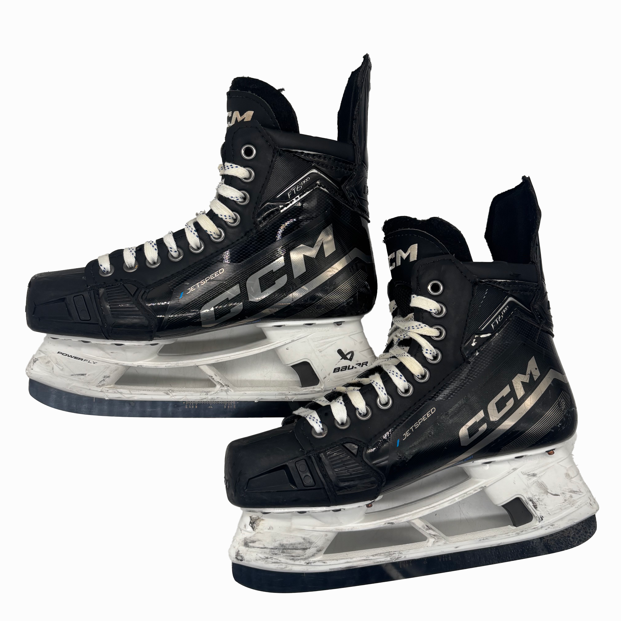 CCM Jetspeed FT6 Pro - Used Pro Stock Hockey Skates - Size 8D (Black)