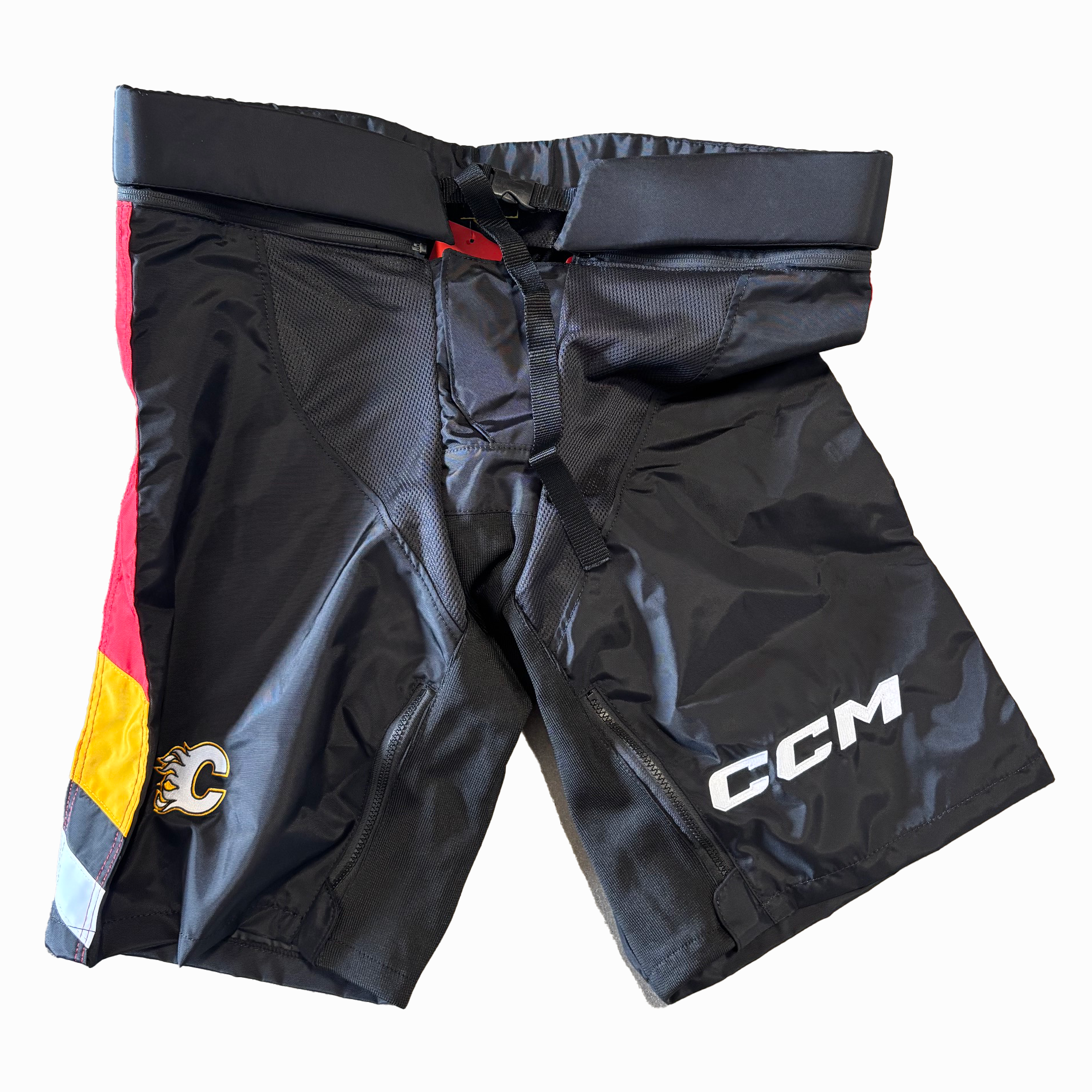 CCM PPPTKV2 - NHL Pro Stock Pant Shell - Calgary Flames (Reverse Retro)